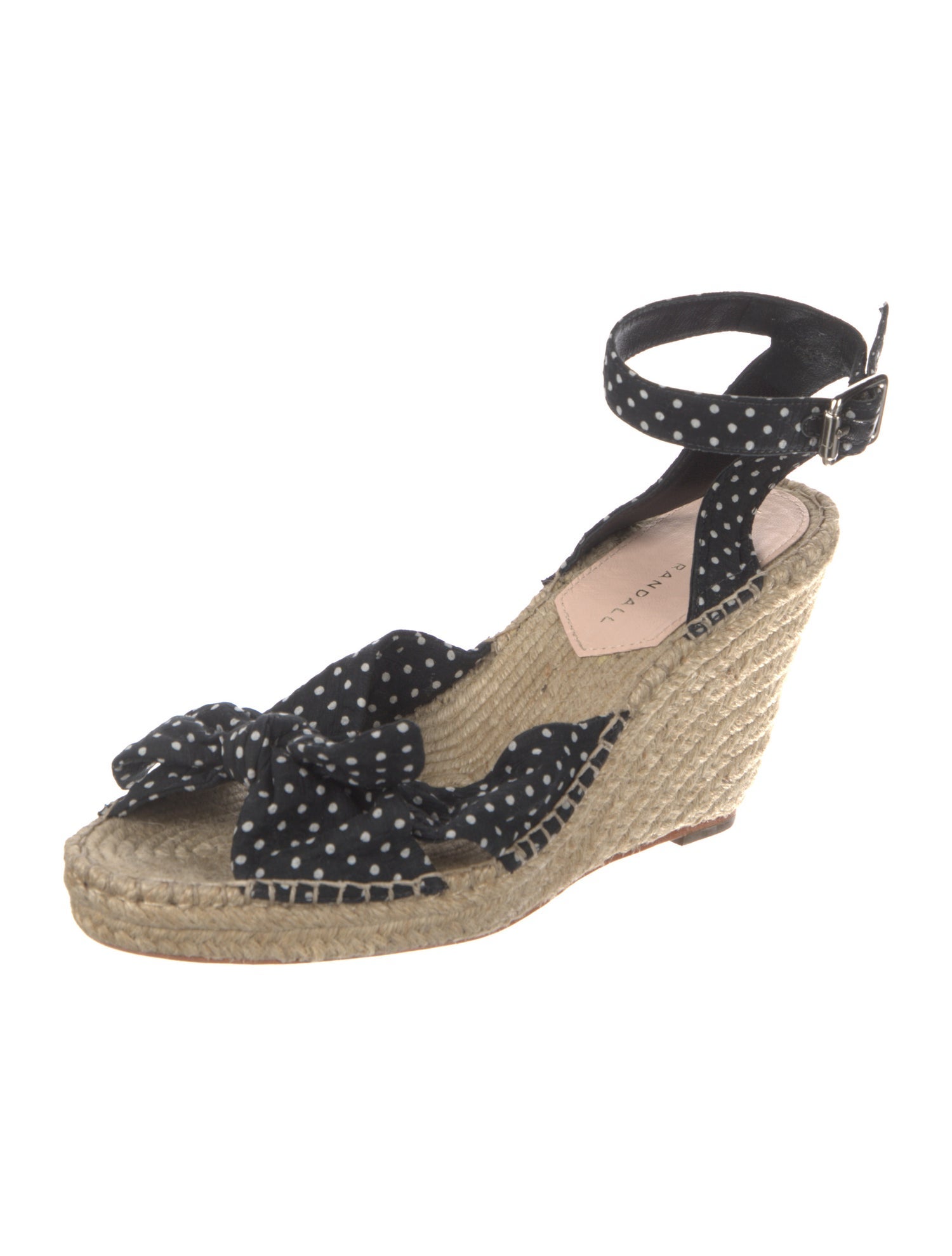 Loeffler Randall Polka Dot Print Espadrilles