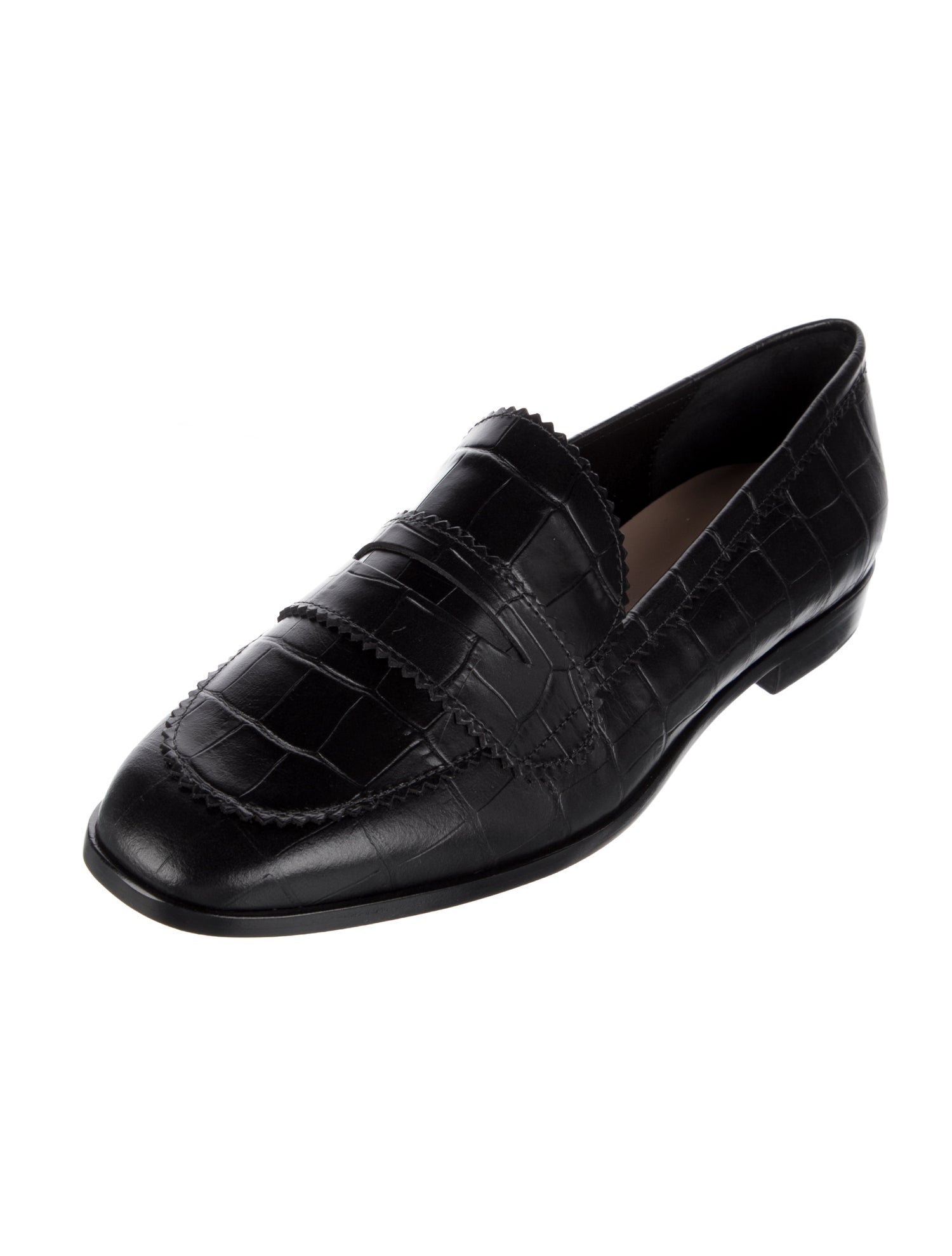 Loeffler Randall Leather Loafers