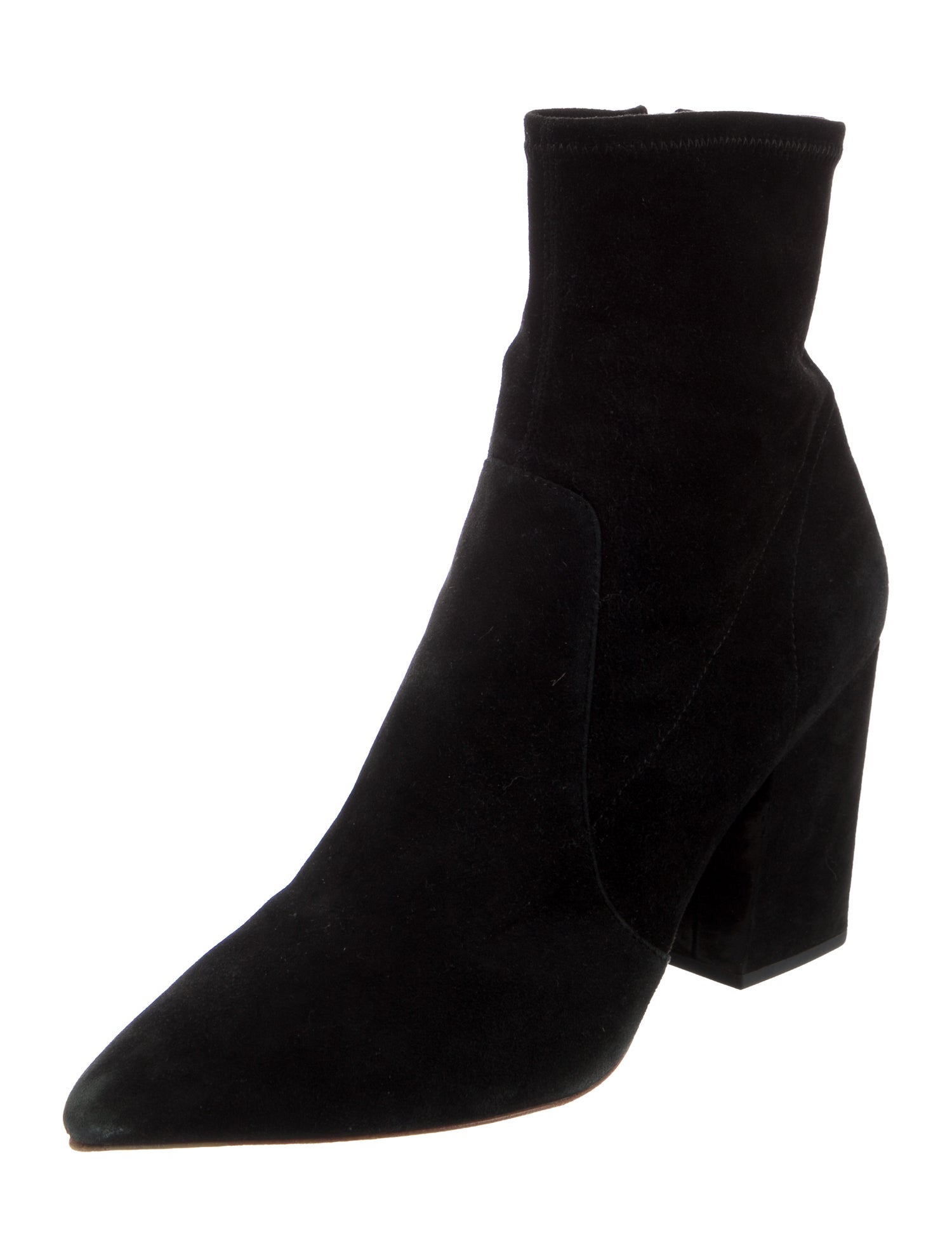 Loeffler Randall Suede Sock Boots