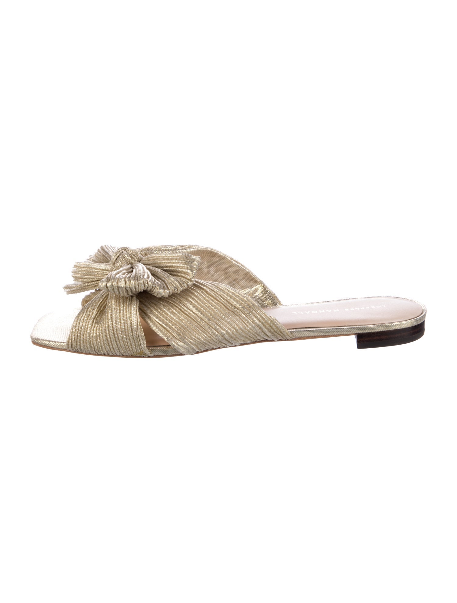 Loeffler Randall Bow Accents Slides