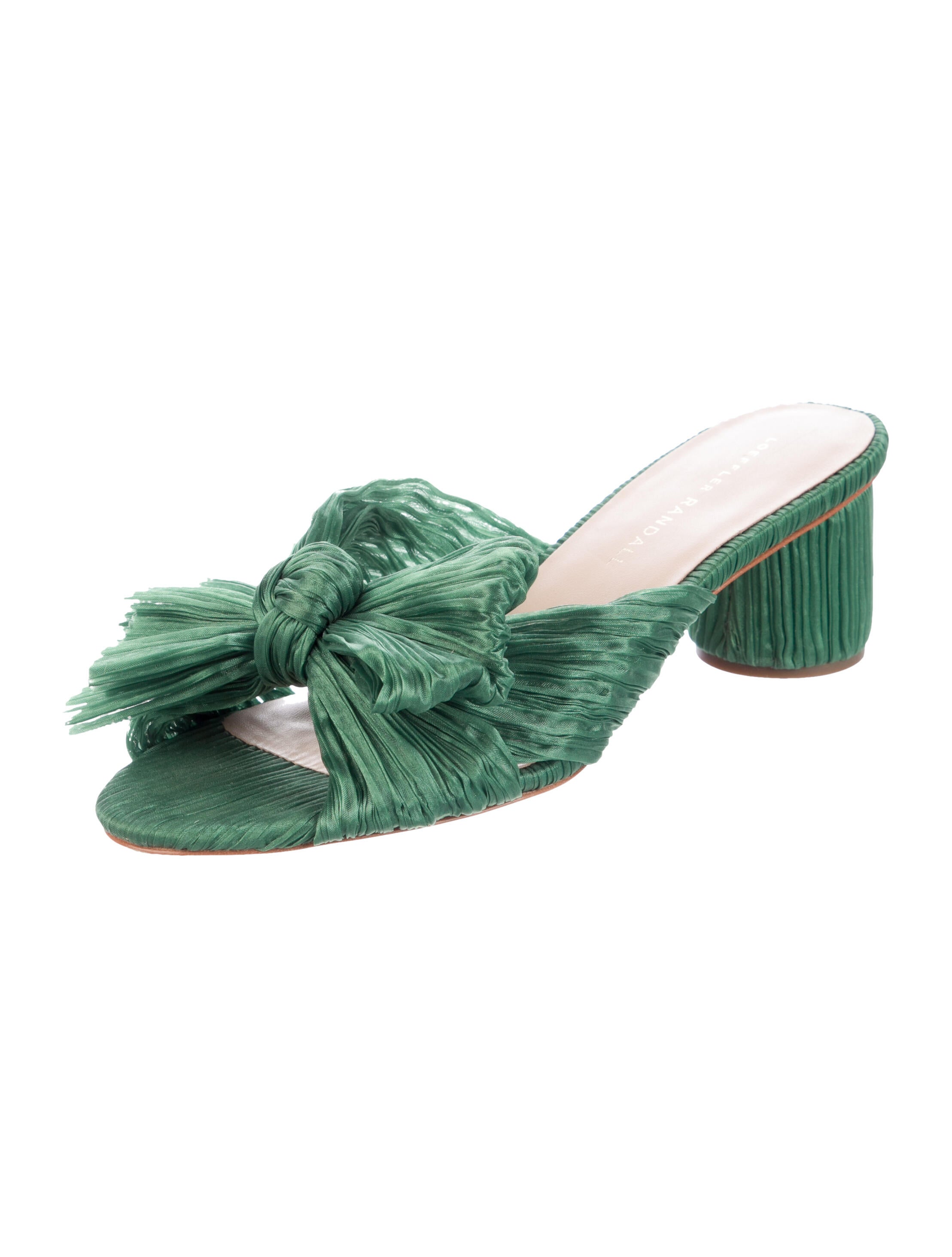 Loeffler Randall Bow Accents Slides