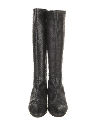 Loeffler Randall Python Riding Boots
