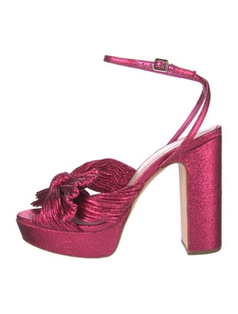 Loeffler Randall Glitter Accents Sandals