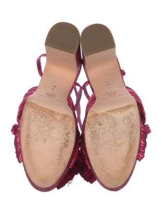 Loeffler Randall Glitter Accents Sandals