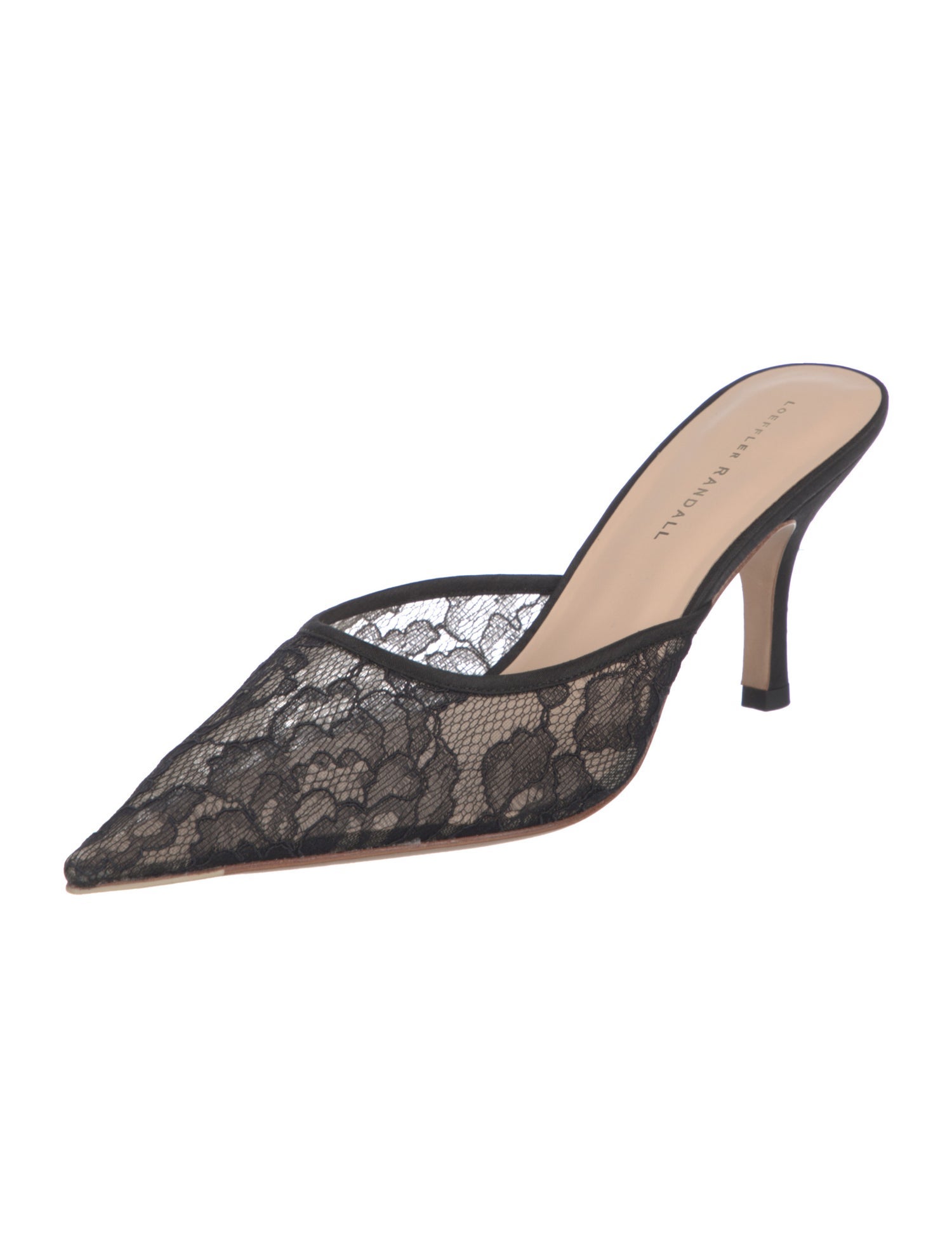 Loeffler Randall Lace Lace Pattern Mules
