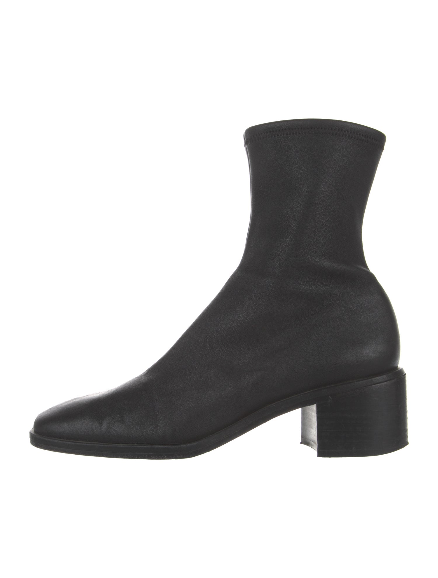 Loeffler Randall Leather Sock Boots