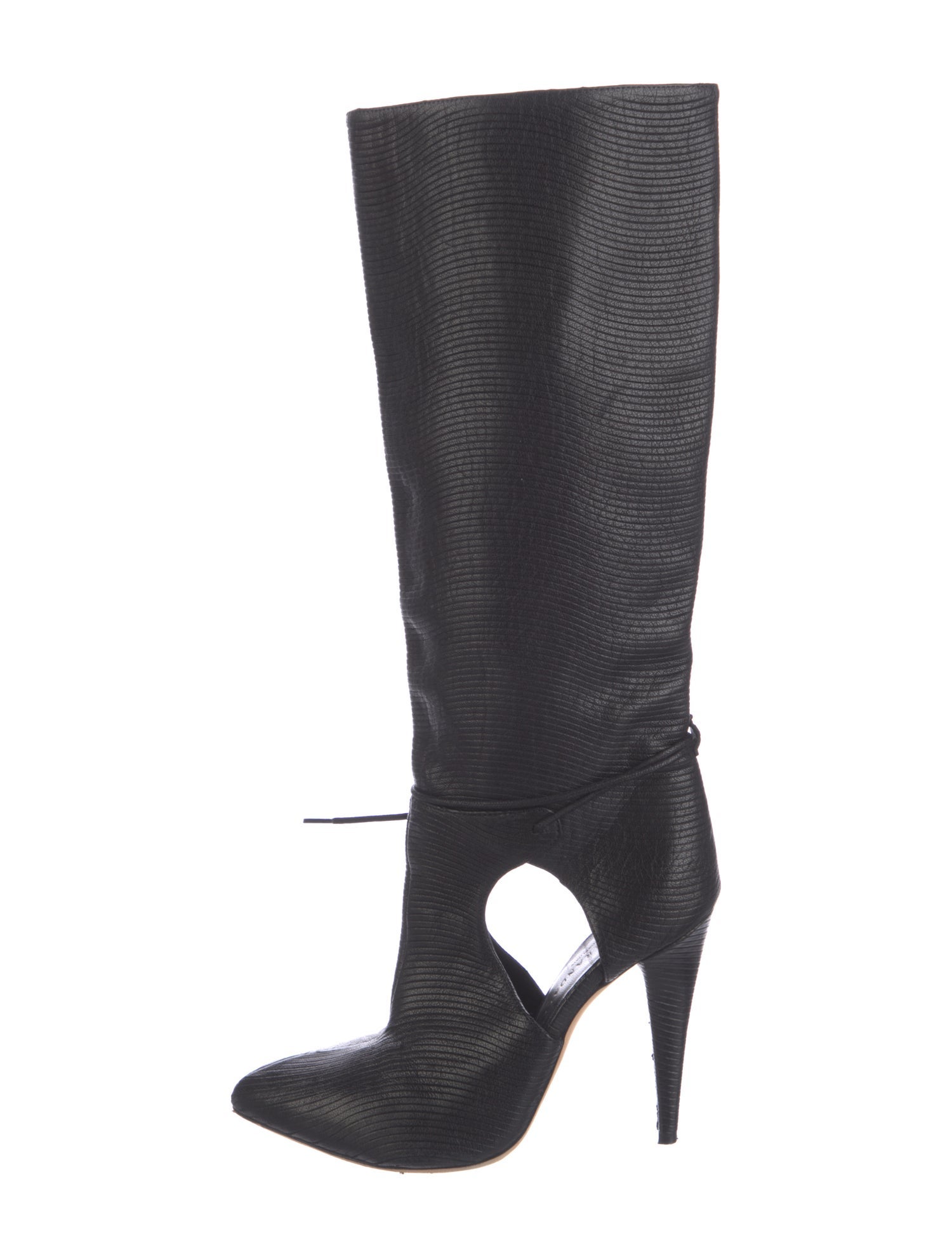 Loeffler Randall Embossed Leather Boots