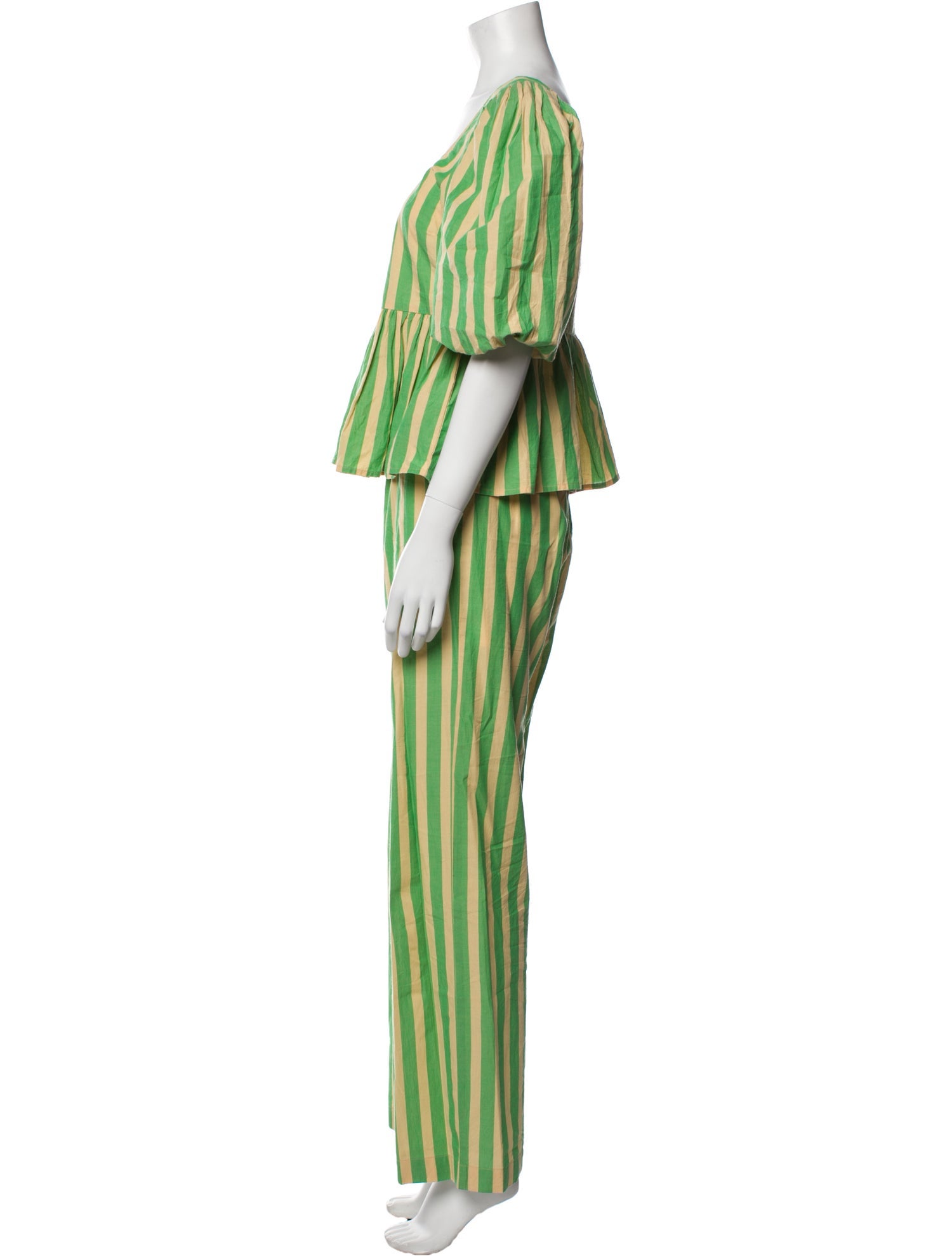Loeffler Randall Striped Pant Set