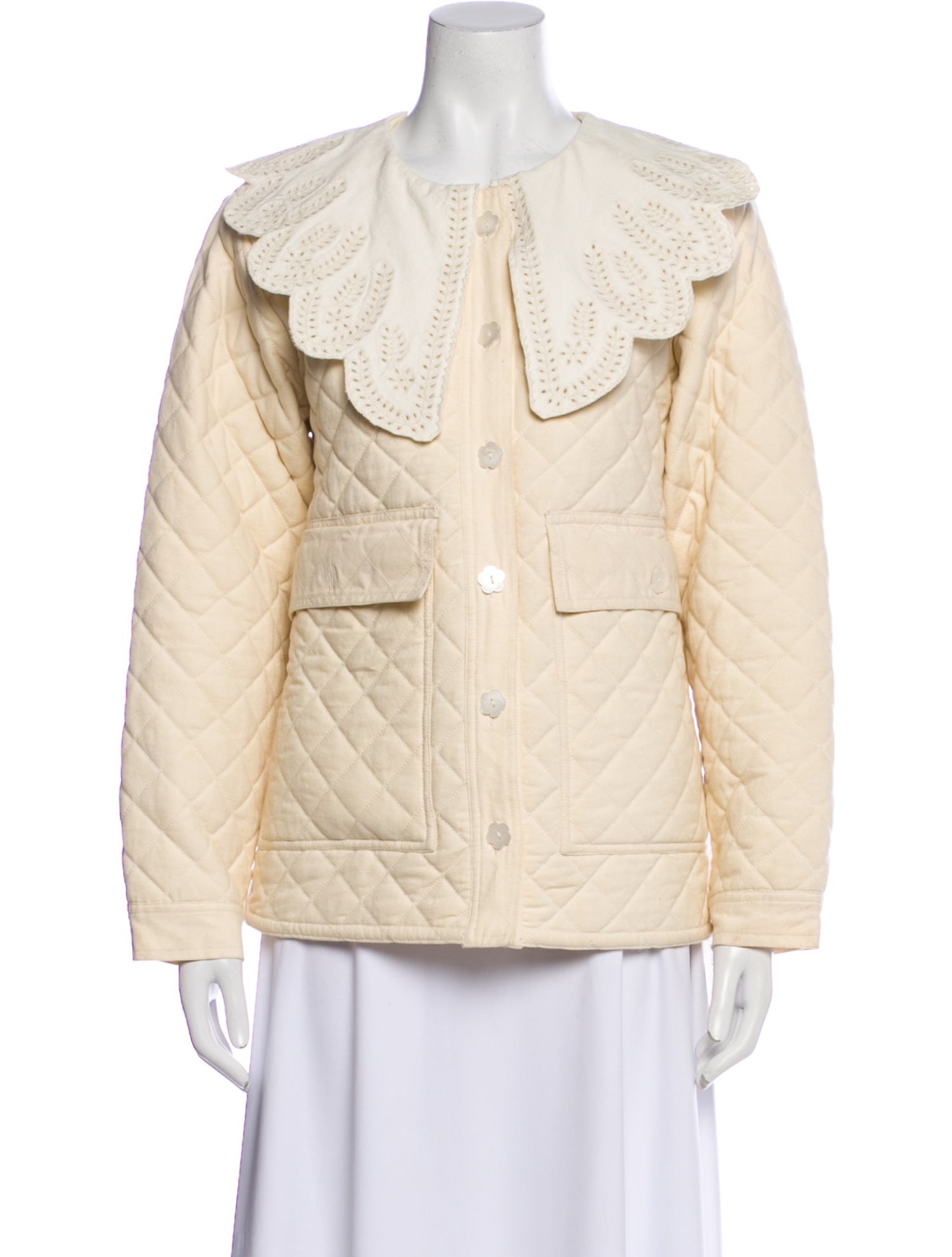 Loeffler Randall Plaid Print Evening Jacket