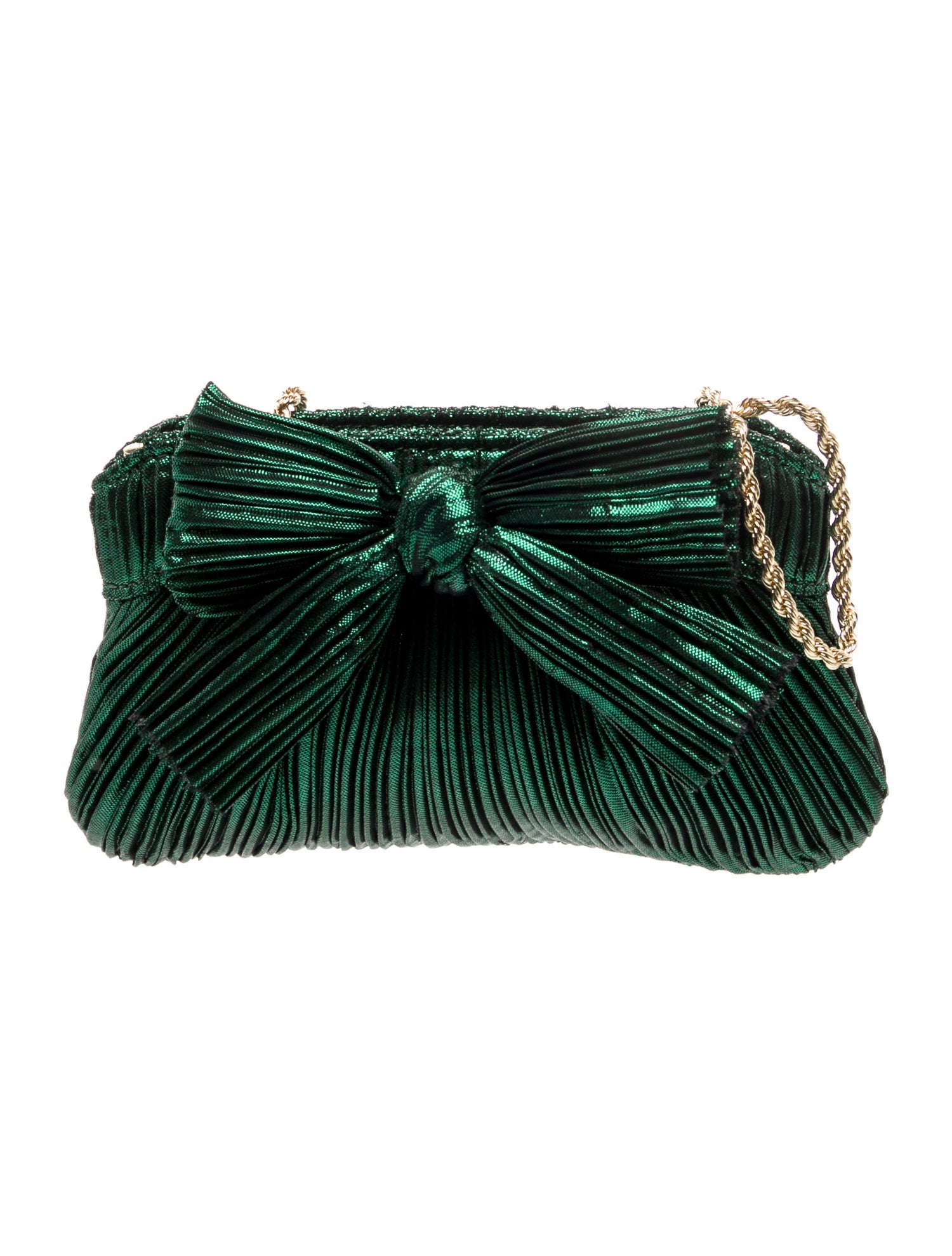 Loeffler Randall Satin Evening Bag w/ Tags