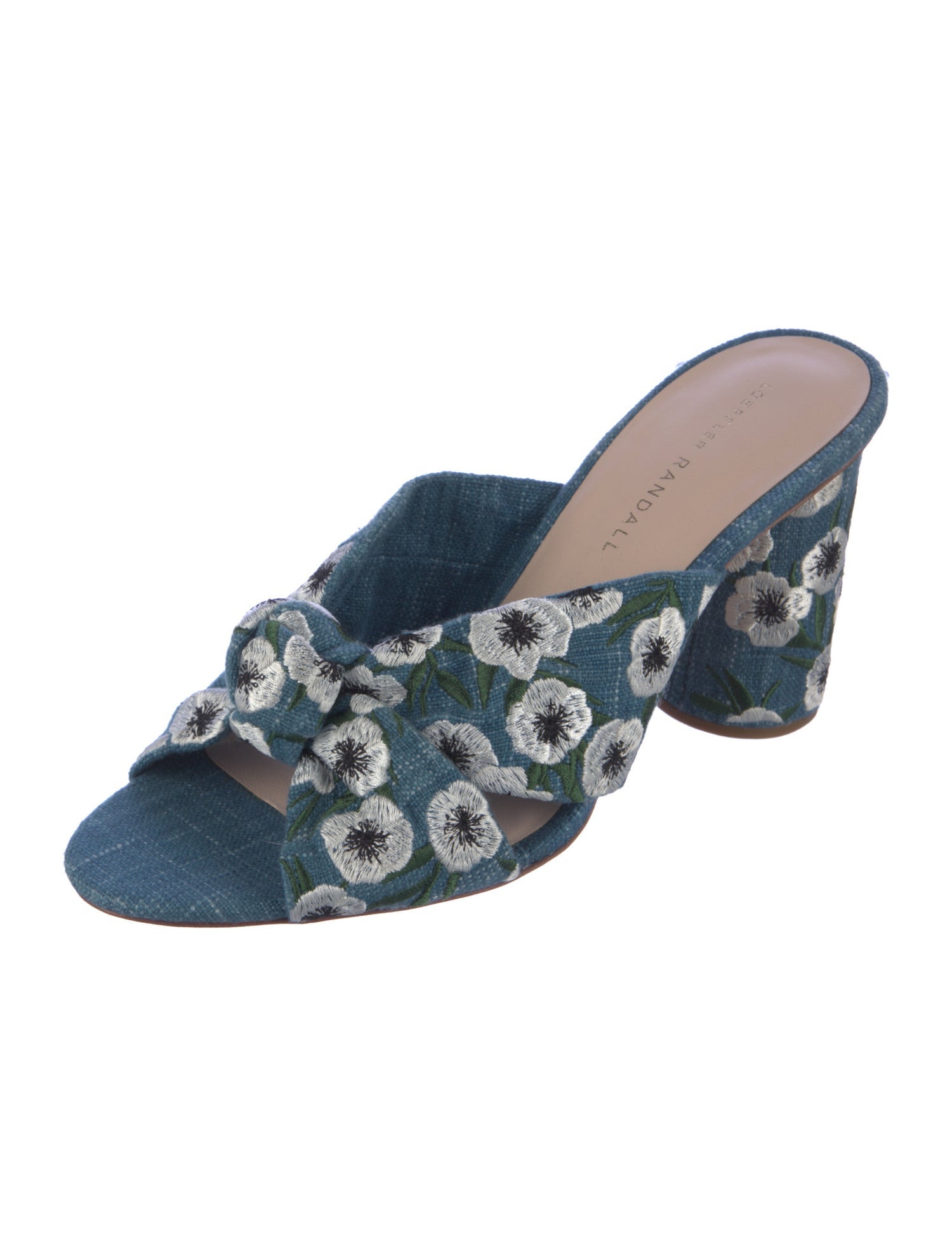 Loeffler Randall Canvas Floral Print Slides