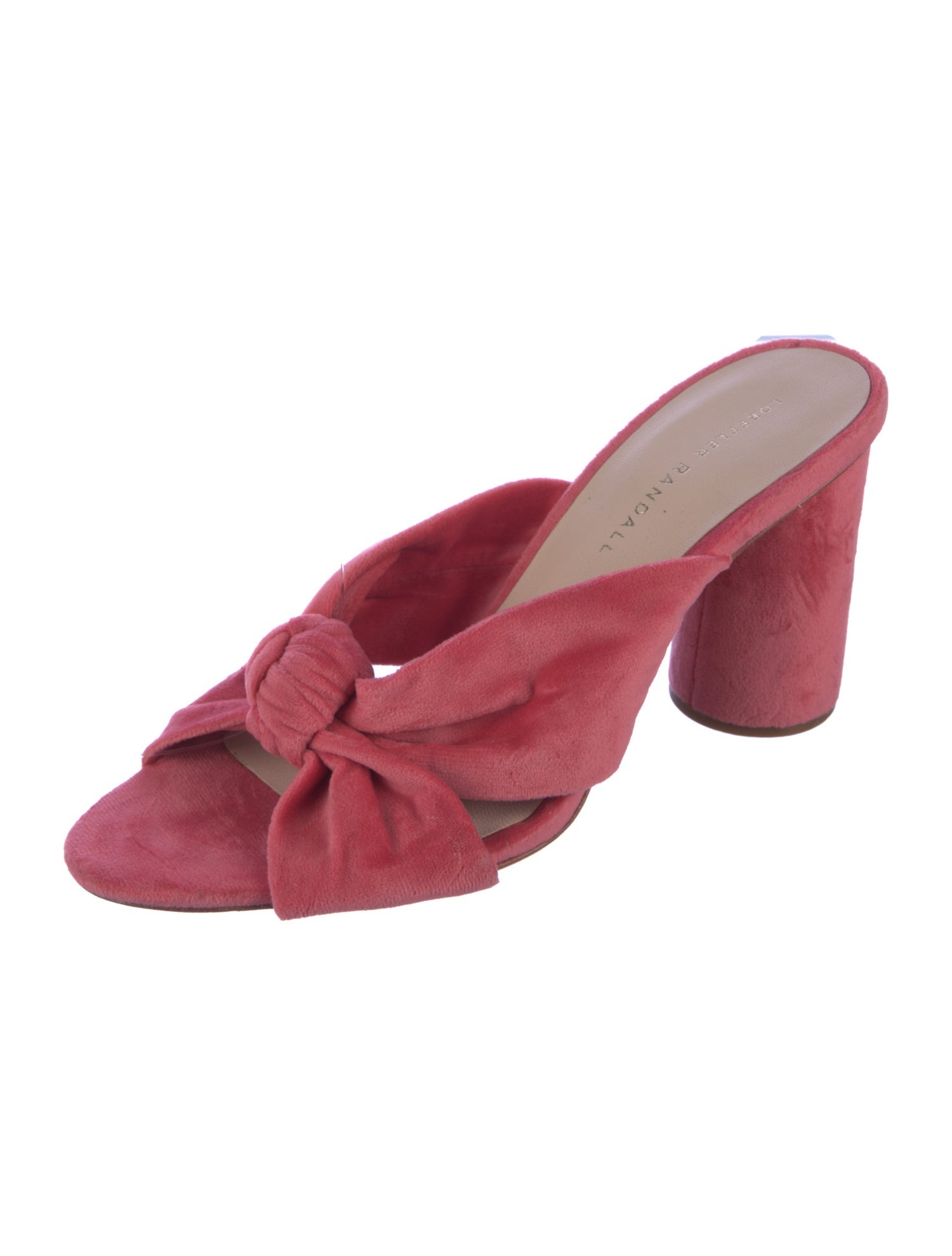 Loeffler Randall Velvet Slides