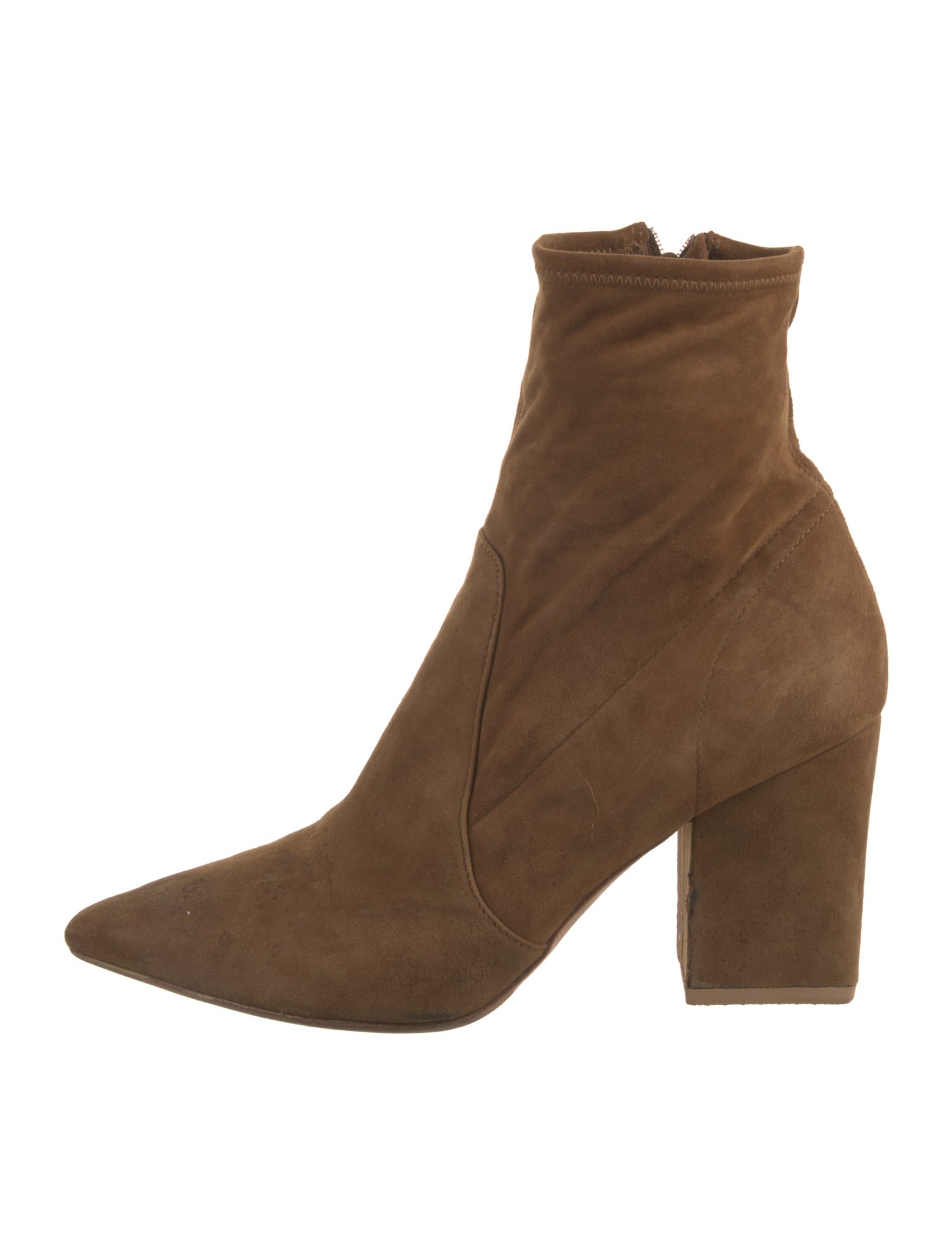 Loeffler Randall Suede Sock Boots