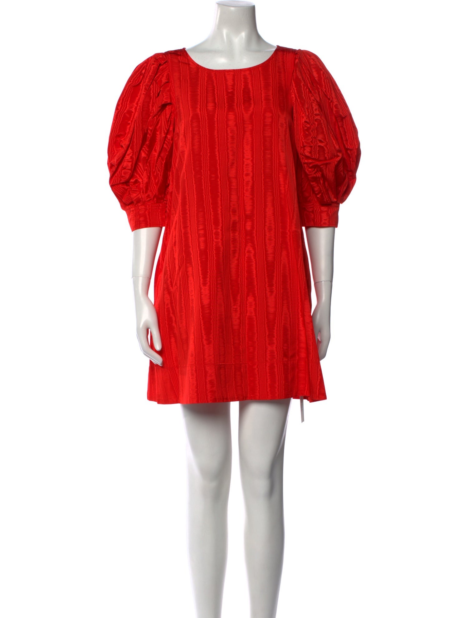 Loeffler Randall Scoop Neck Mini Dress