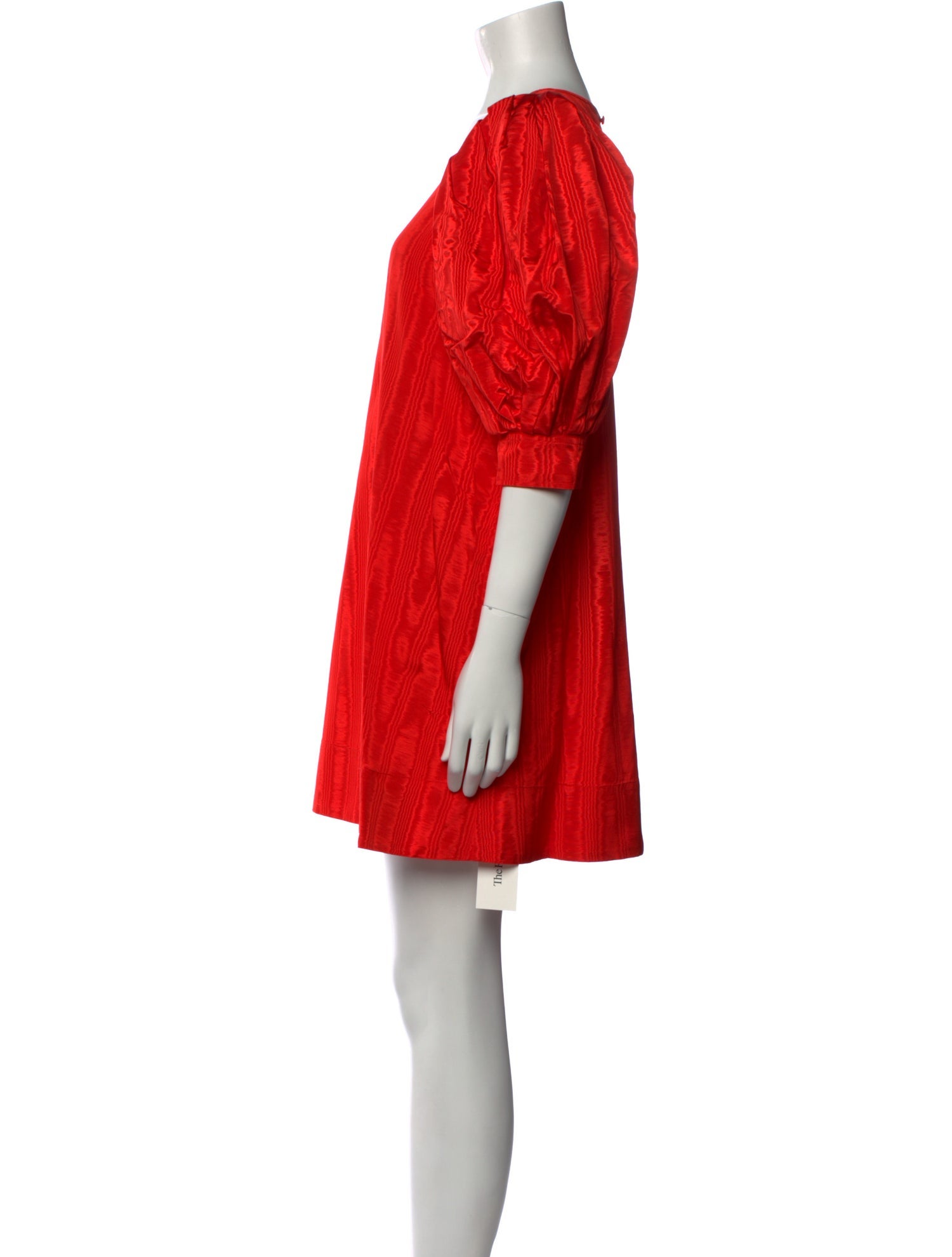 Loeffler Randall Scoop Neck Mini Dress