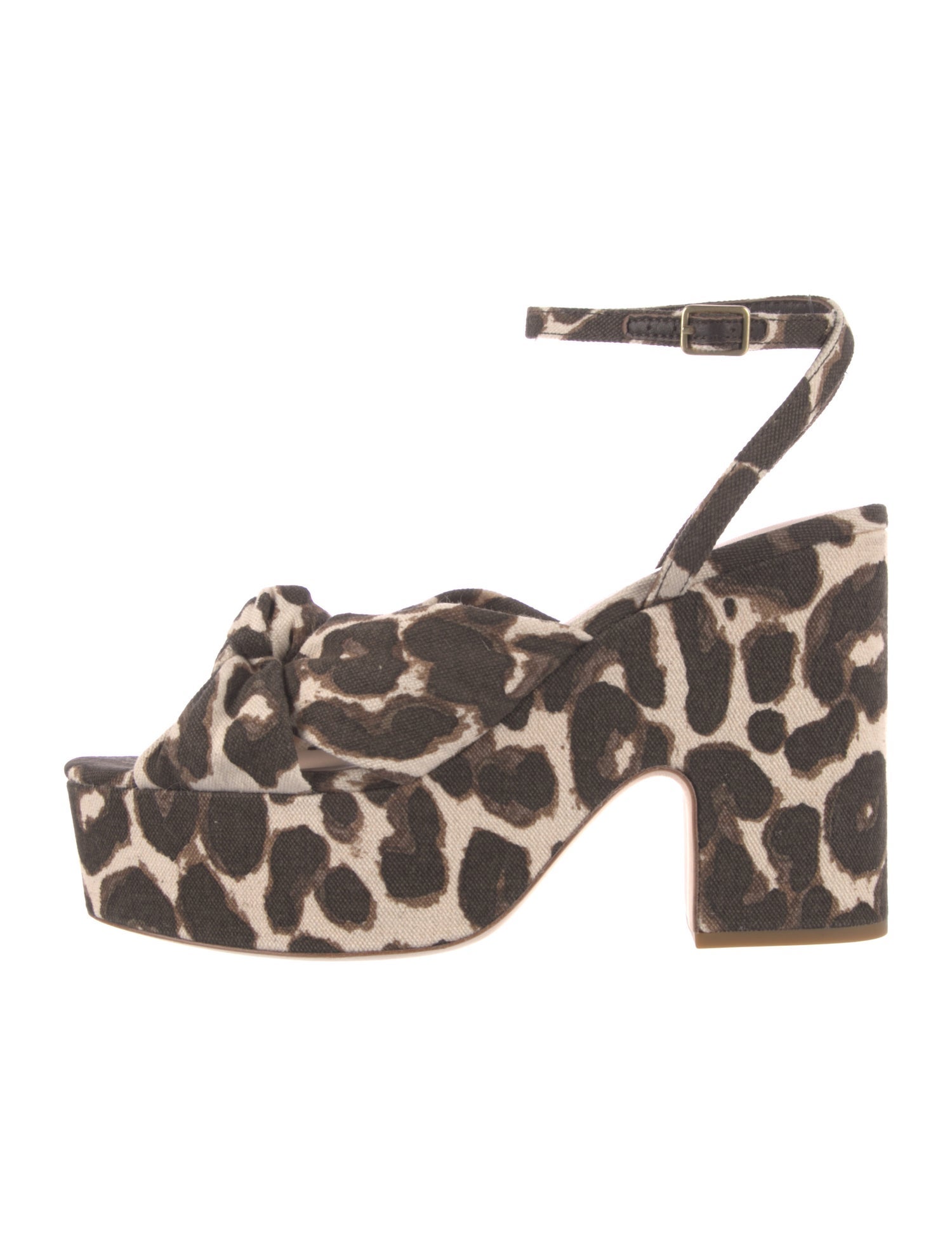 Loeffler Randall Animal Print Sandals