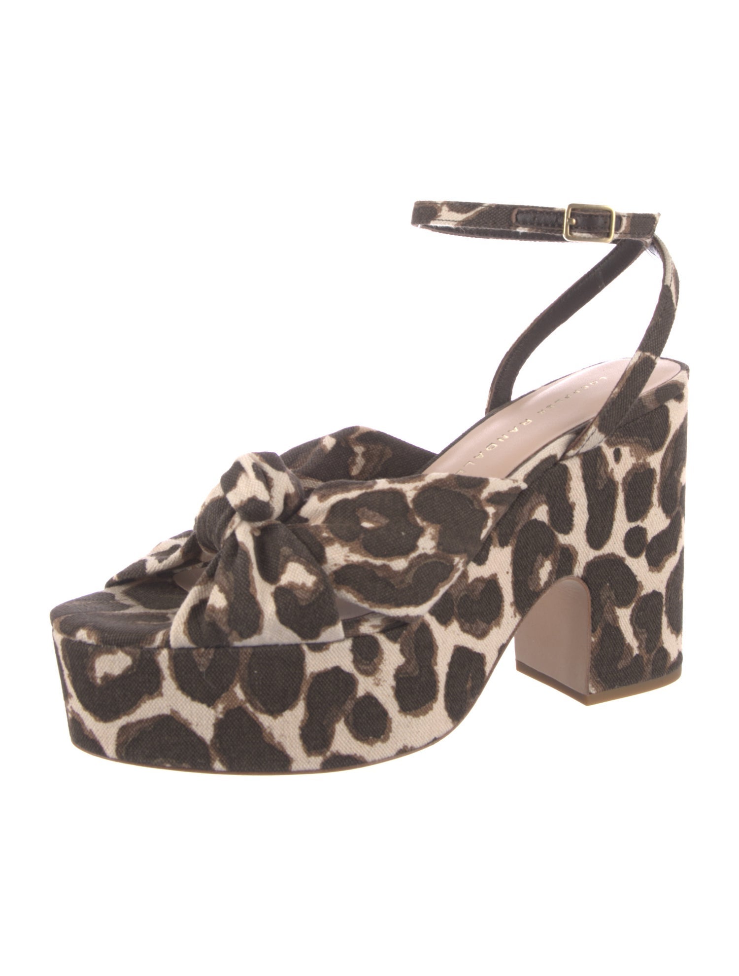 Loeffler Randall Animal Print Sandals