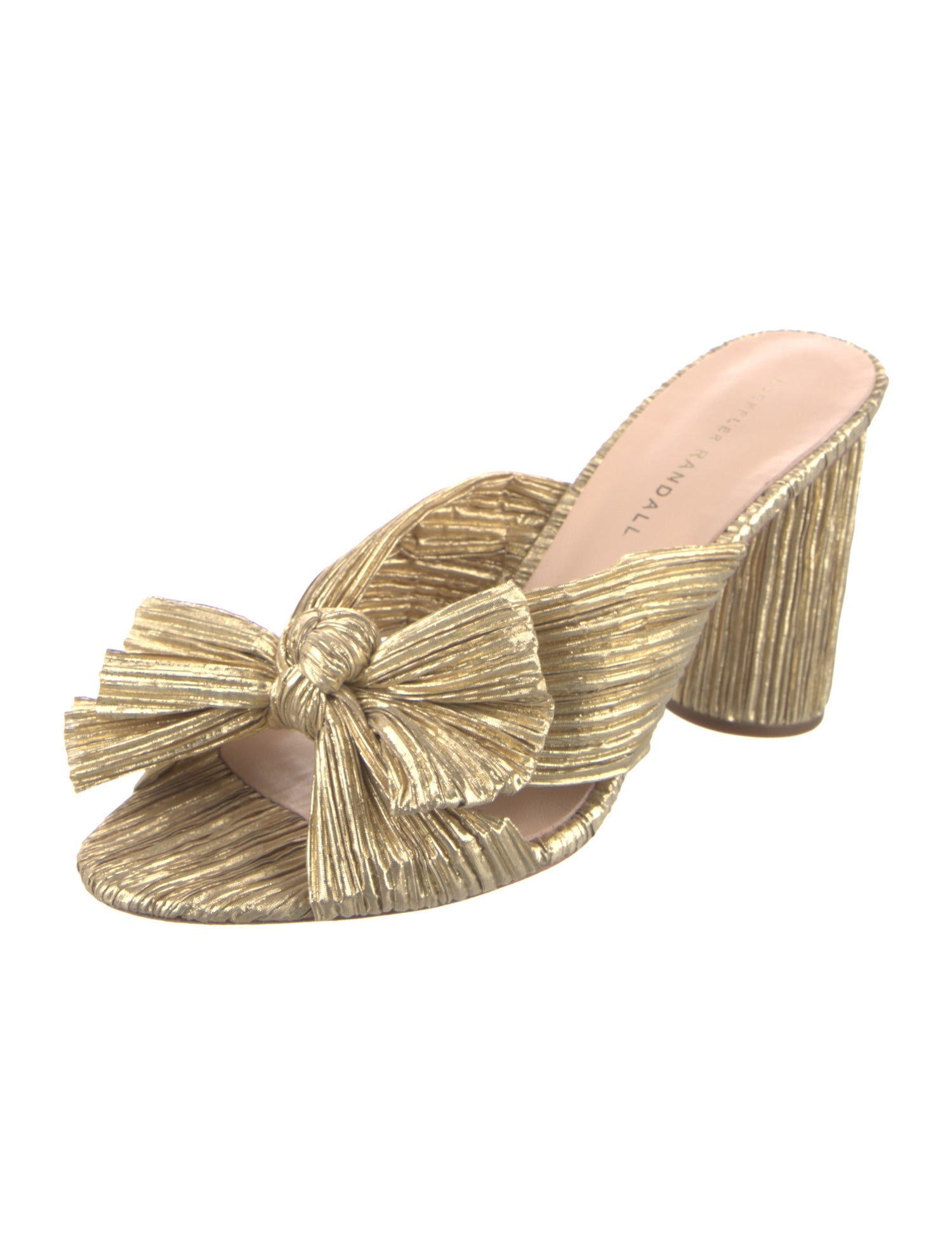 Loeffler Randall Bow Accents Slides