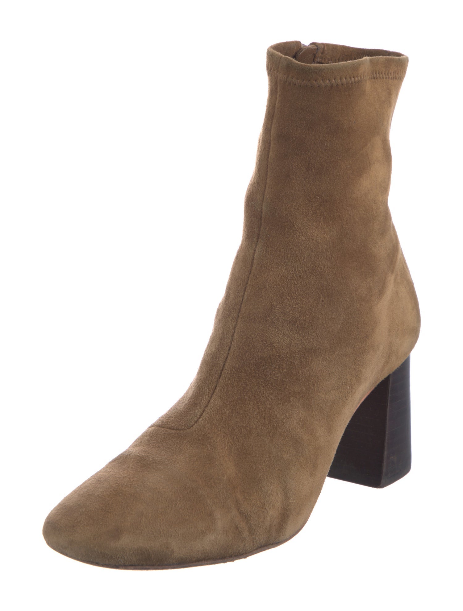Loeffler Randall Suede Sock Boots