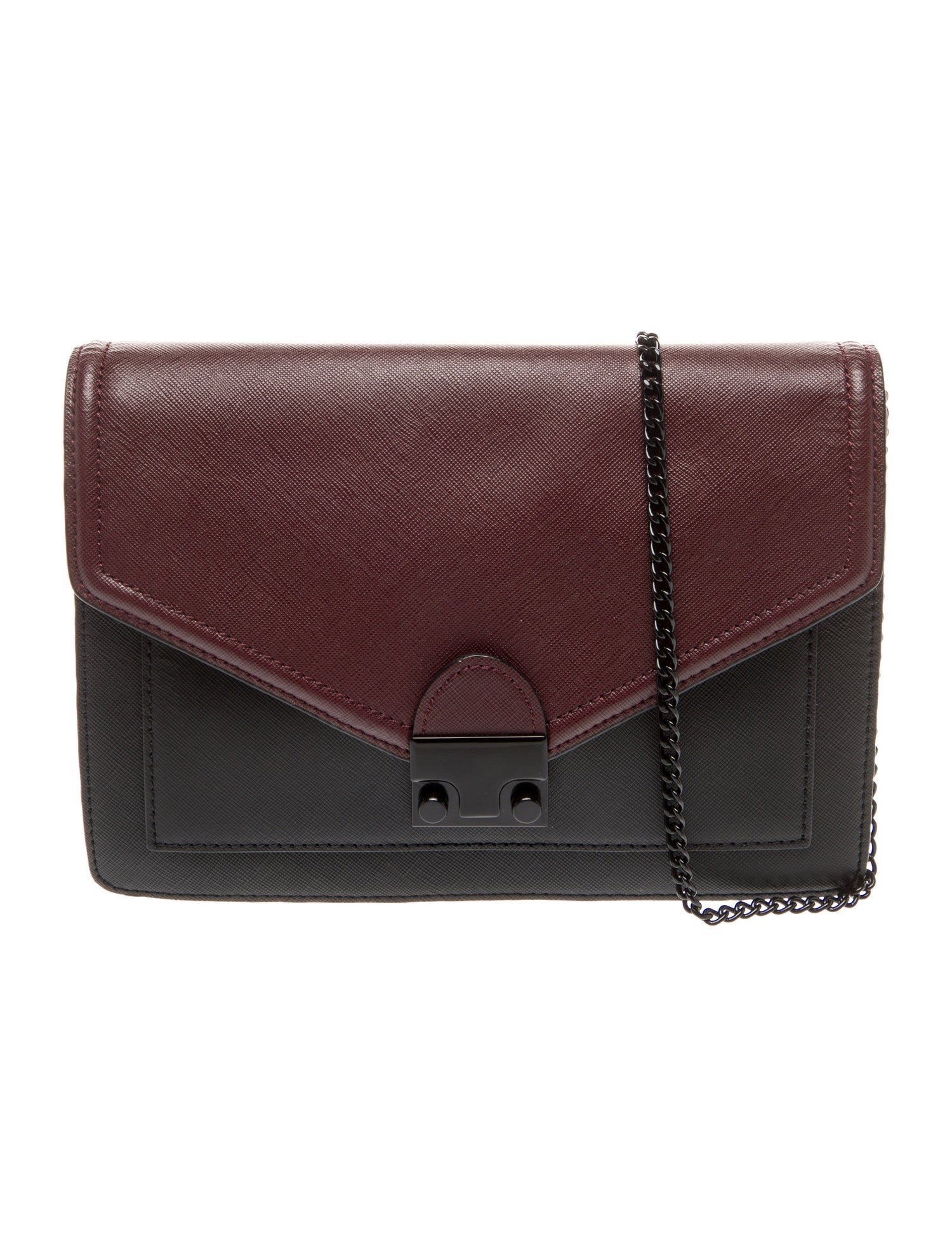 Loeffler Randall Saffiano Leather Crossbody Bag