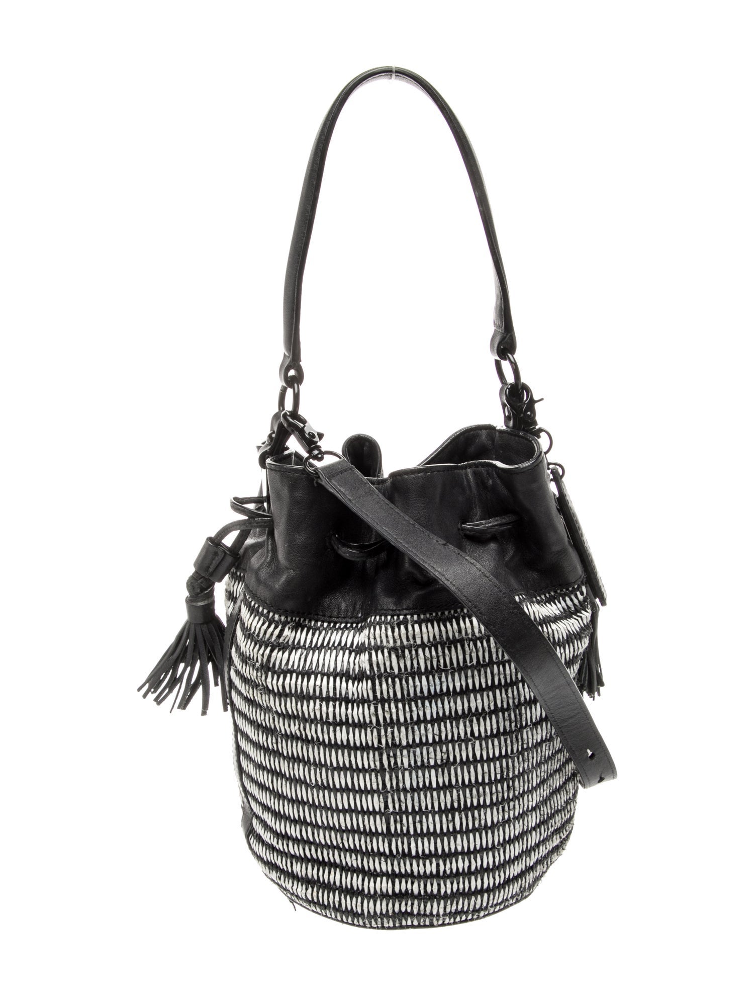 Loeffler Randall Leather Bucket Bag