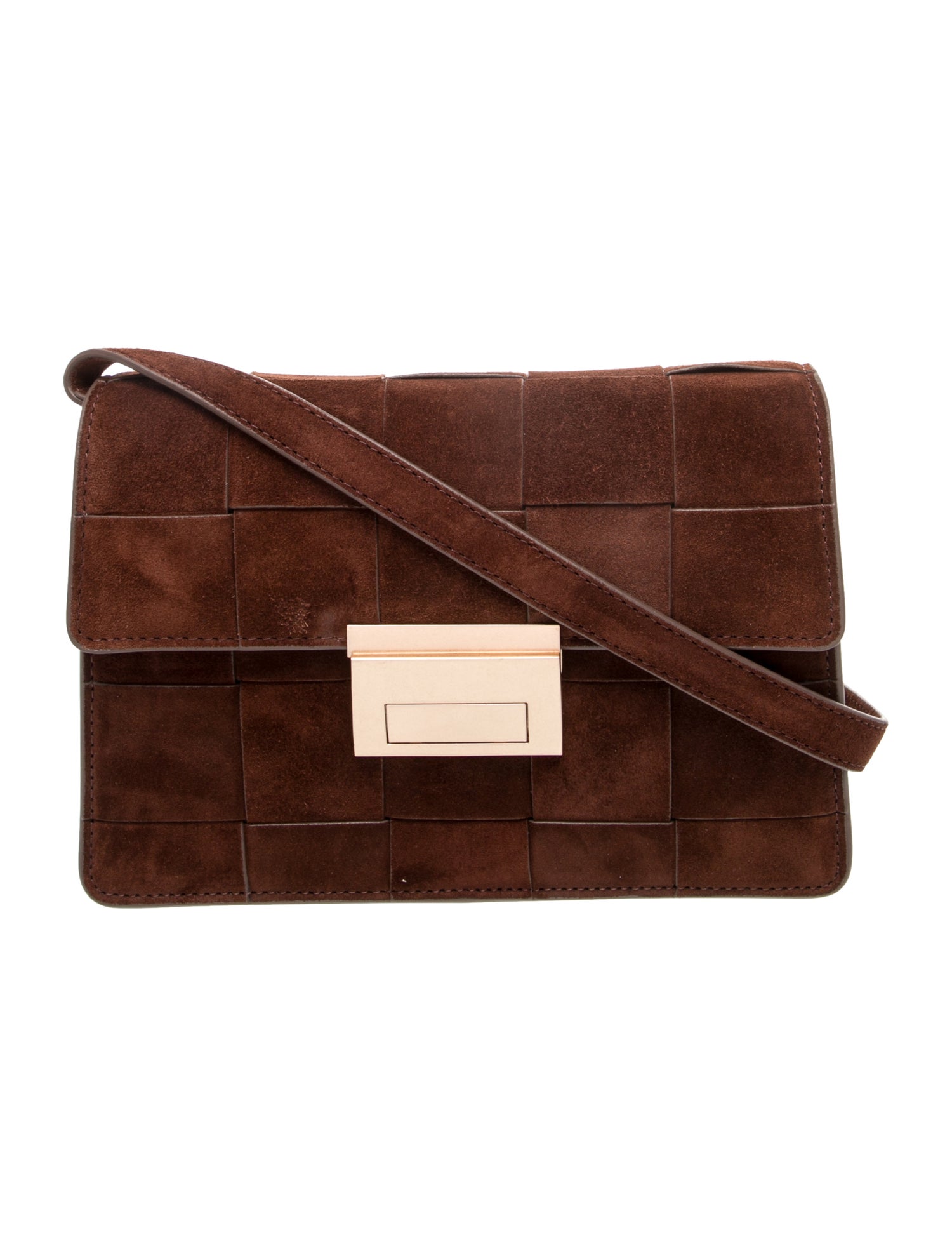 Loeffler Randall Suede Shoulder Bag w/ Tags