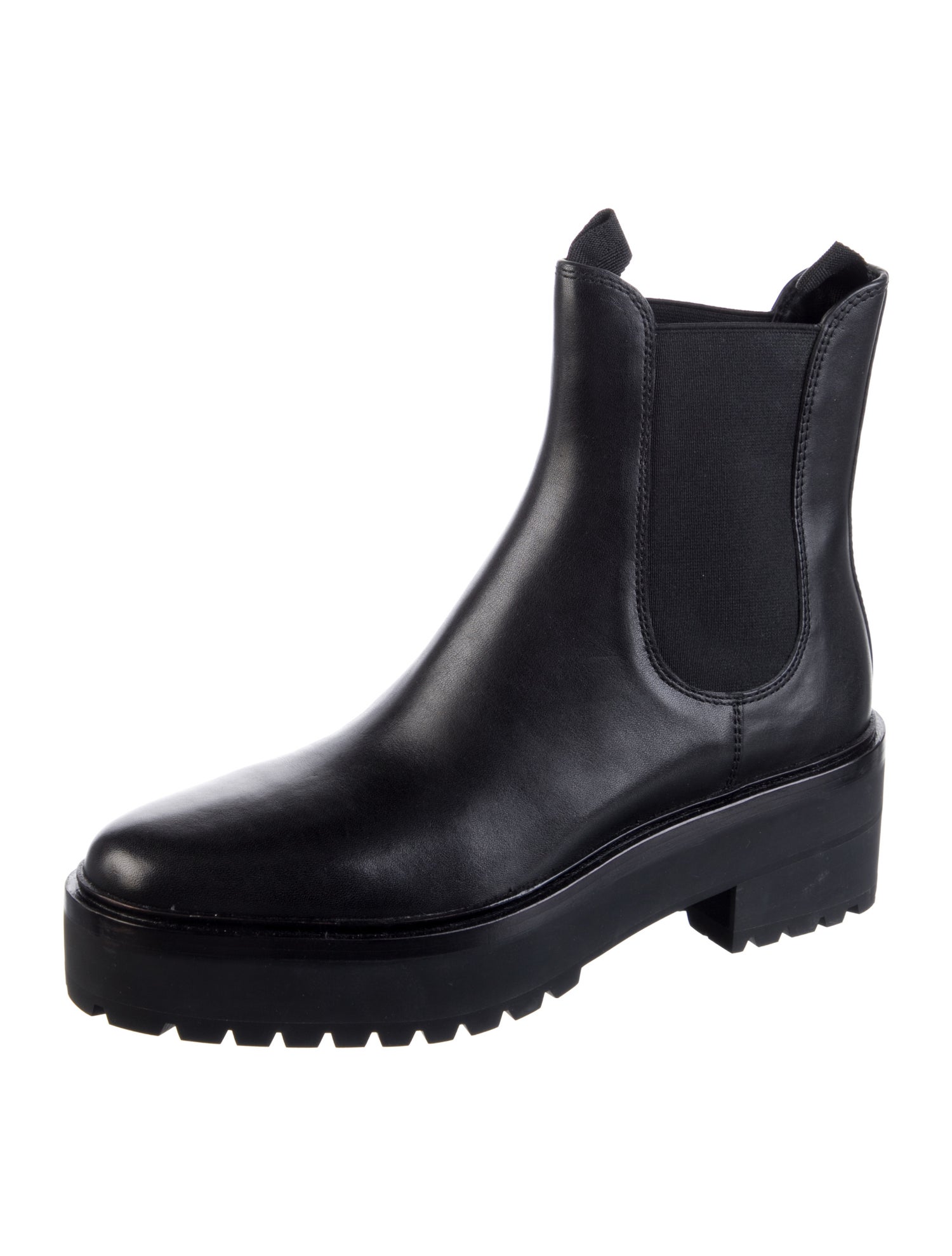 Loeffler Randall Leather Chelsea Boots