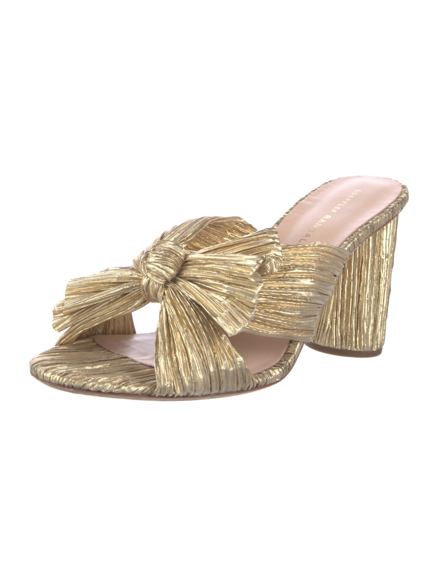 Loeffler Randall Bow Accents Slides