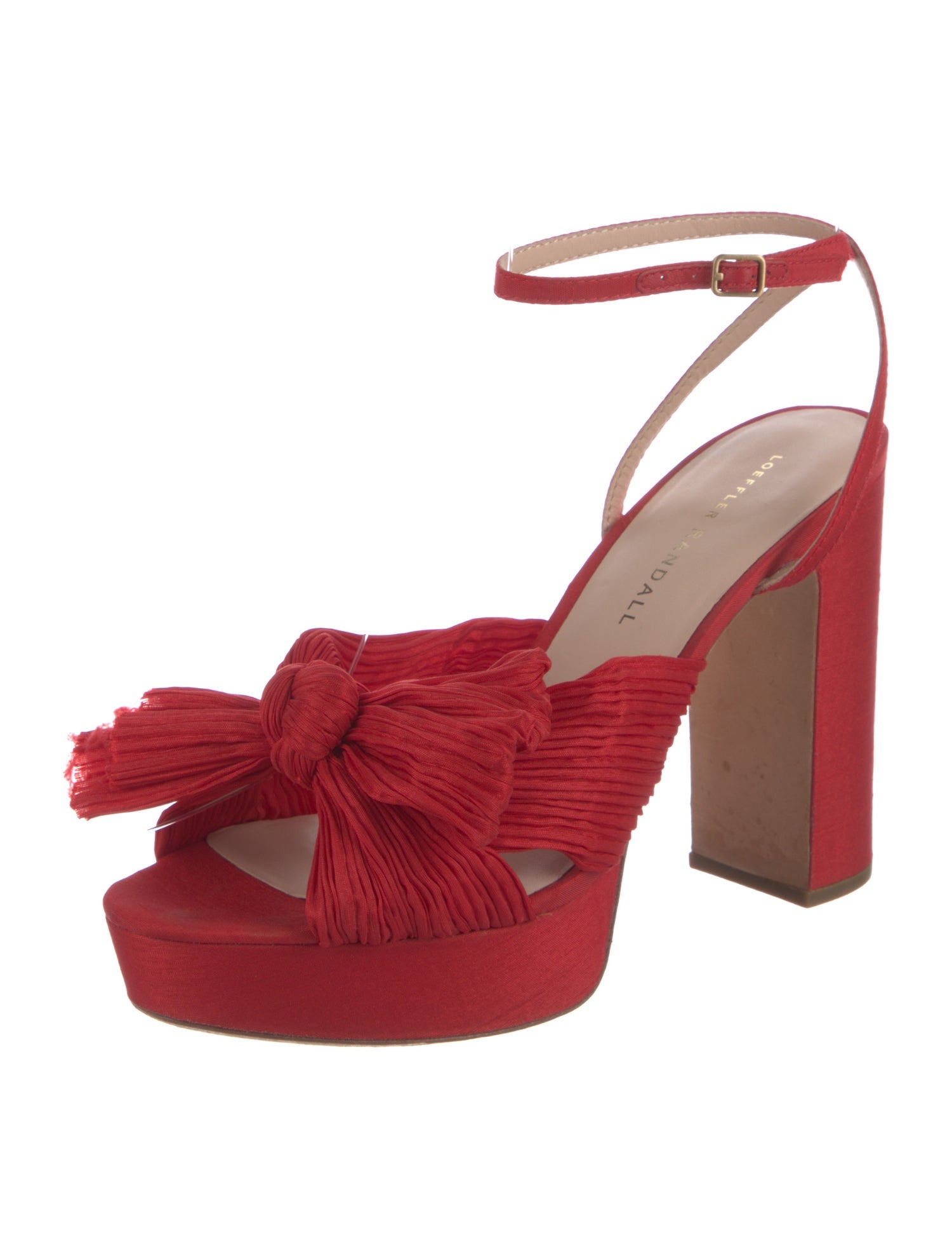 Loeffler Randall Satin Bow Accents Sandals