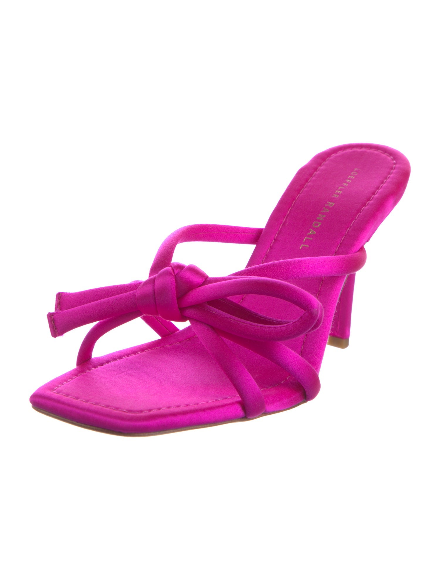 Loeffler Randall Satin Slides