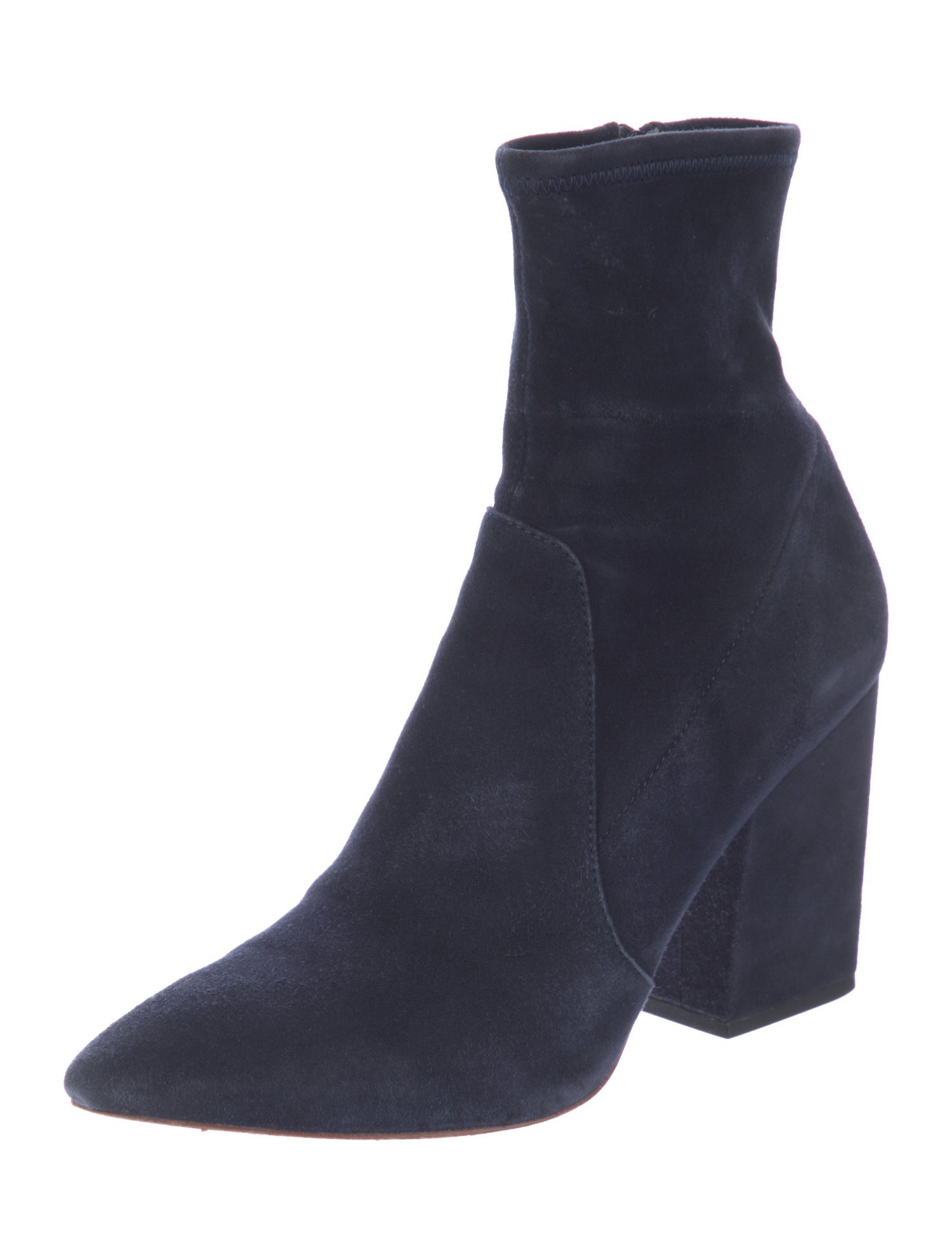 Loeffler Randall Suede Sock Boots