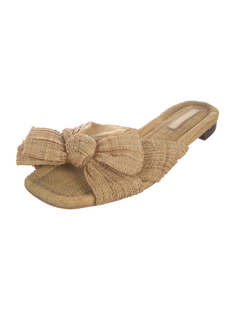 Loeffler Randall Raffia Tweed Pattern Espadrilles - image 2