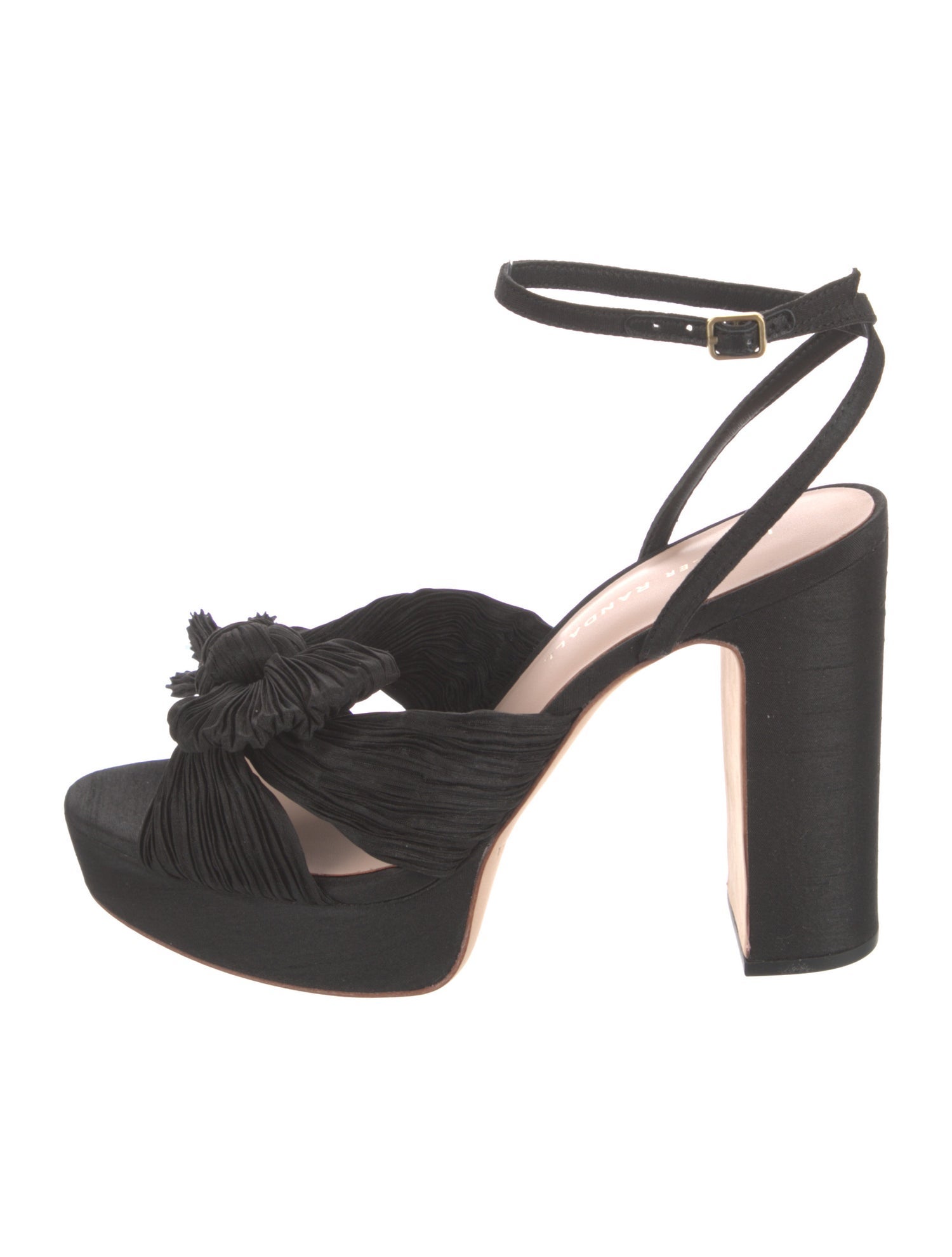 Loeffler Randall Satin Bow Accents Sandals