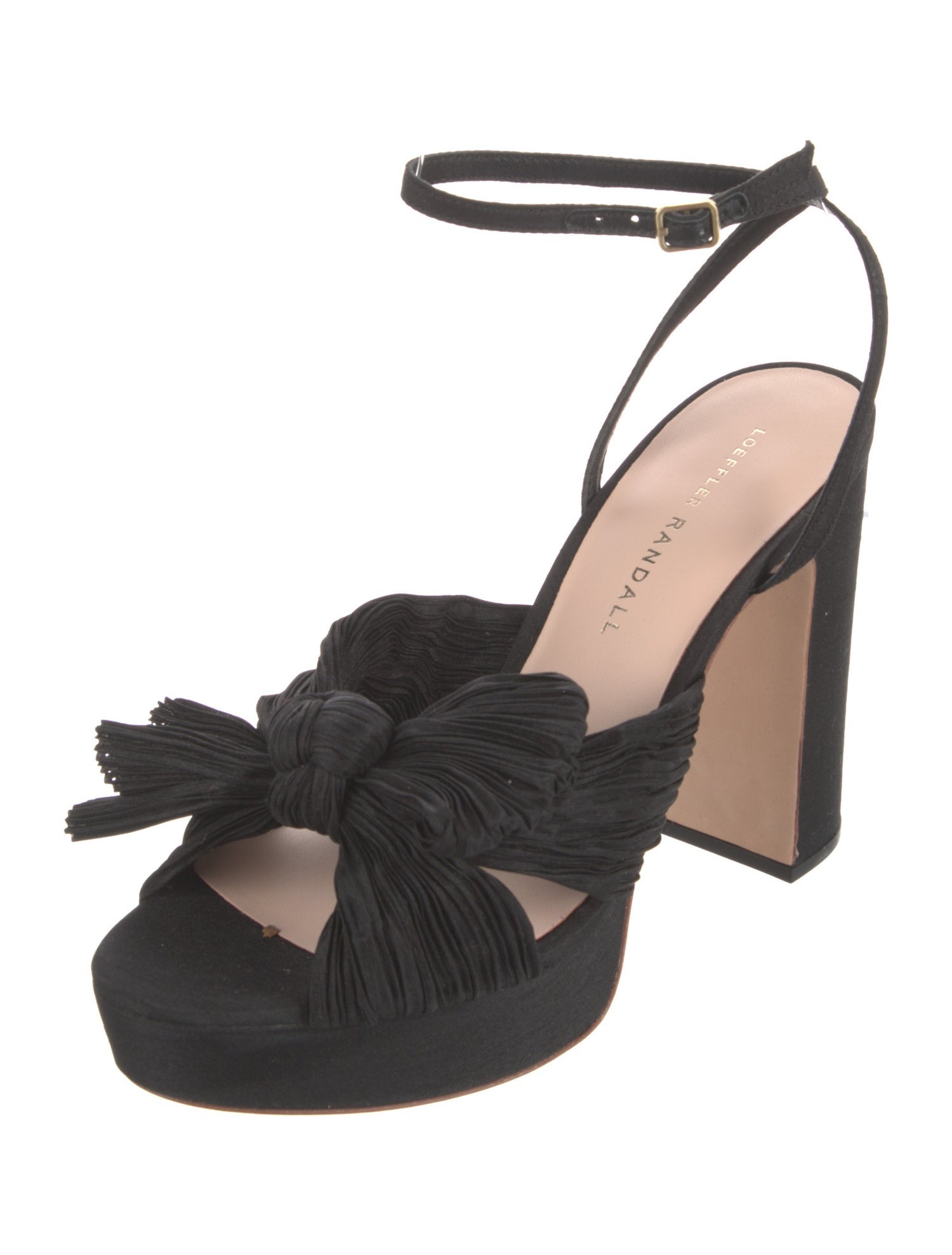 Loeffler Randall Satin Bow Accents Sandals