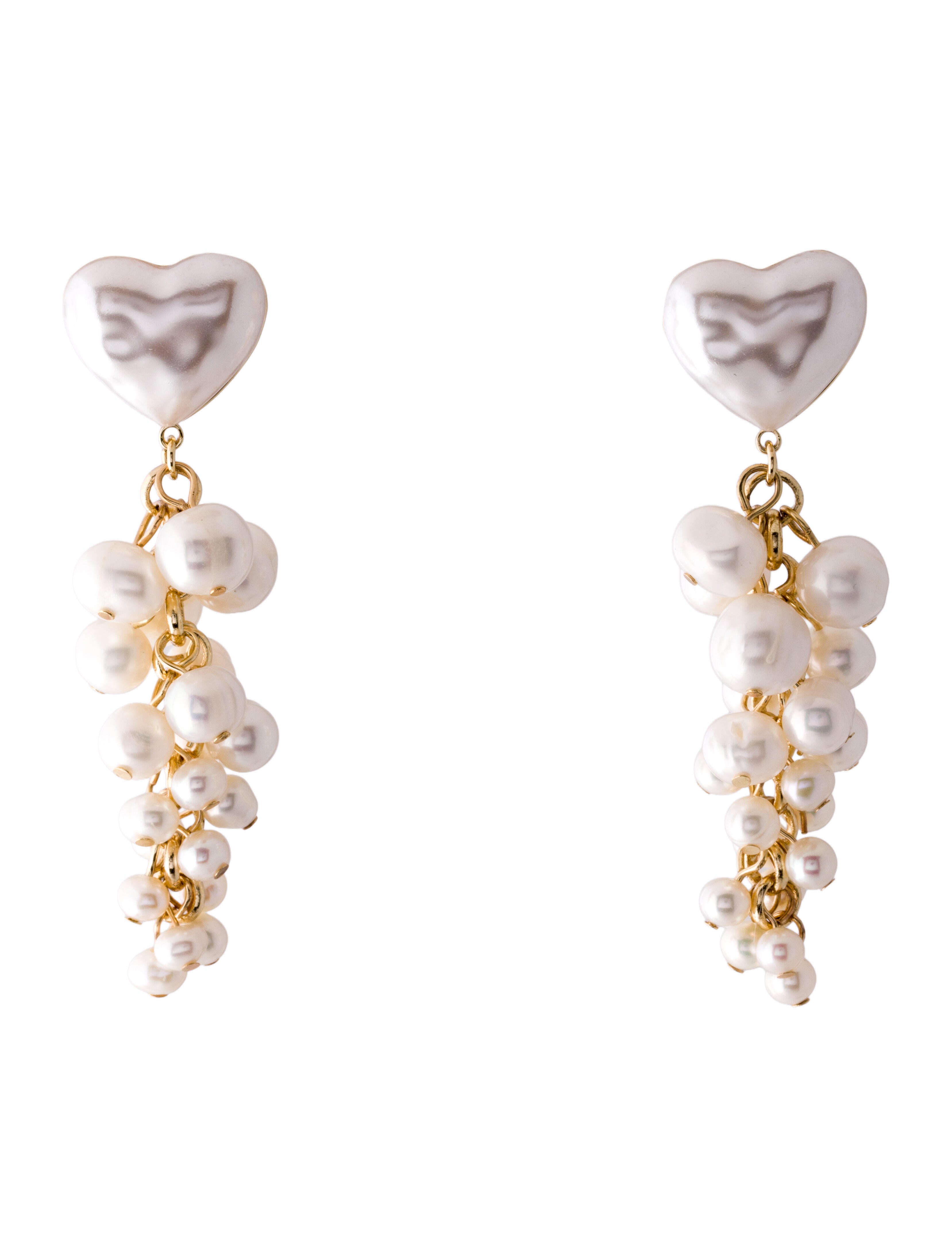 Loeffler Randall Faux Pearl Tallulah Drop Earrings