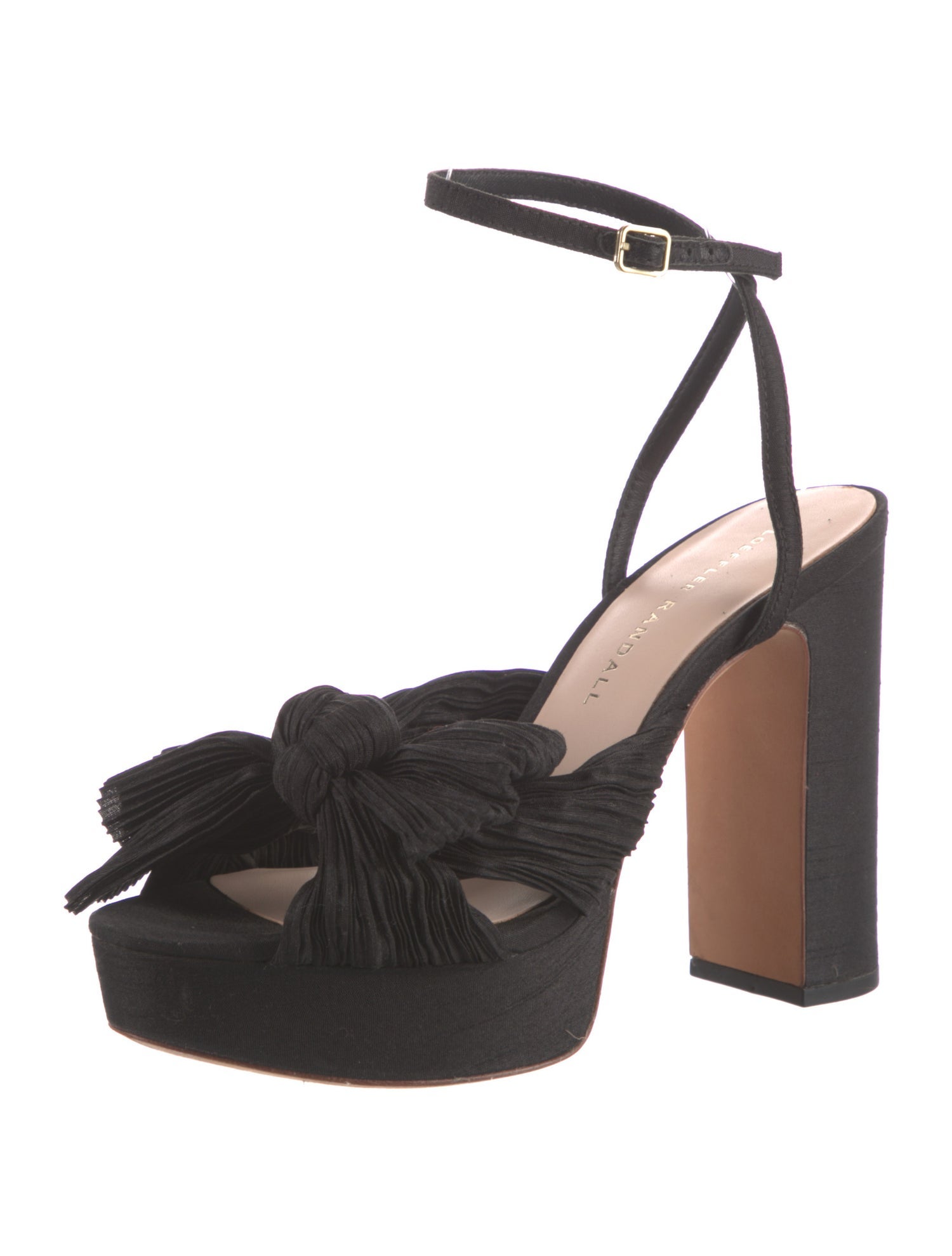 Loeffler Randall Satin Bow Accents Sandals