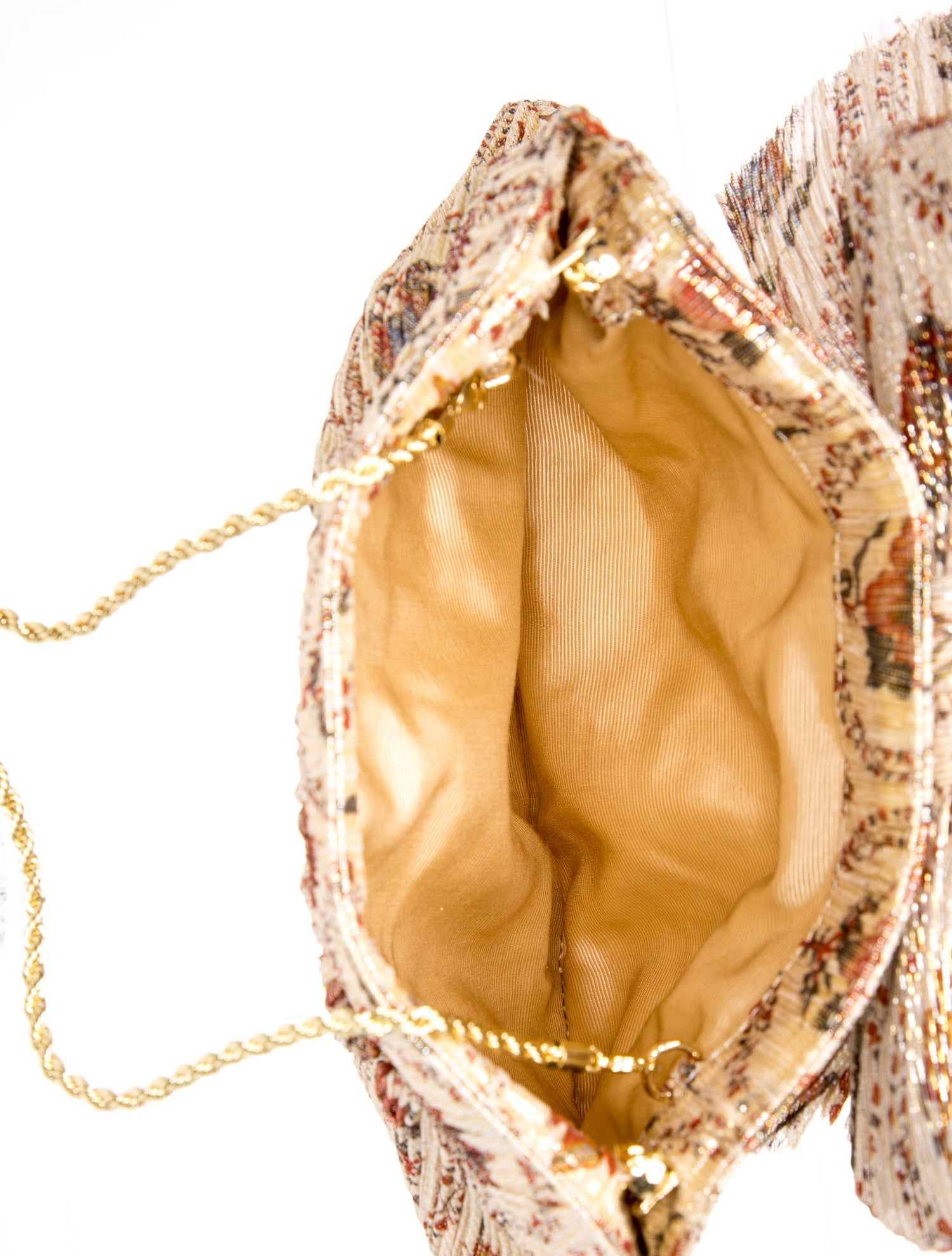 Loeffler Randall Satin Clutch - Neutrals Evening Bags, Handbags