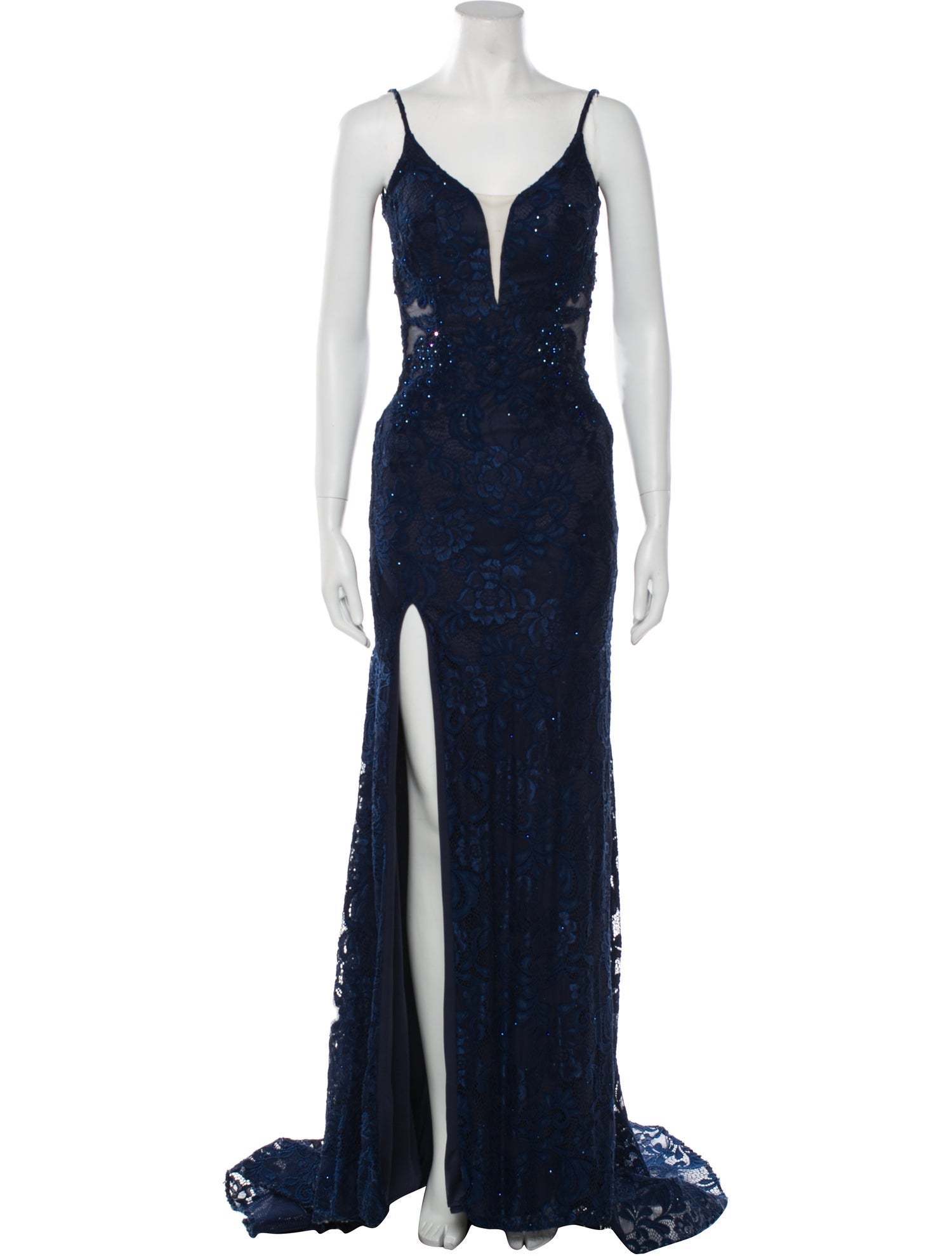 La Femme Linen Long Dress