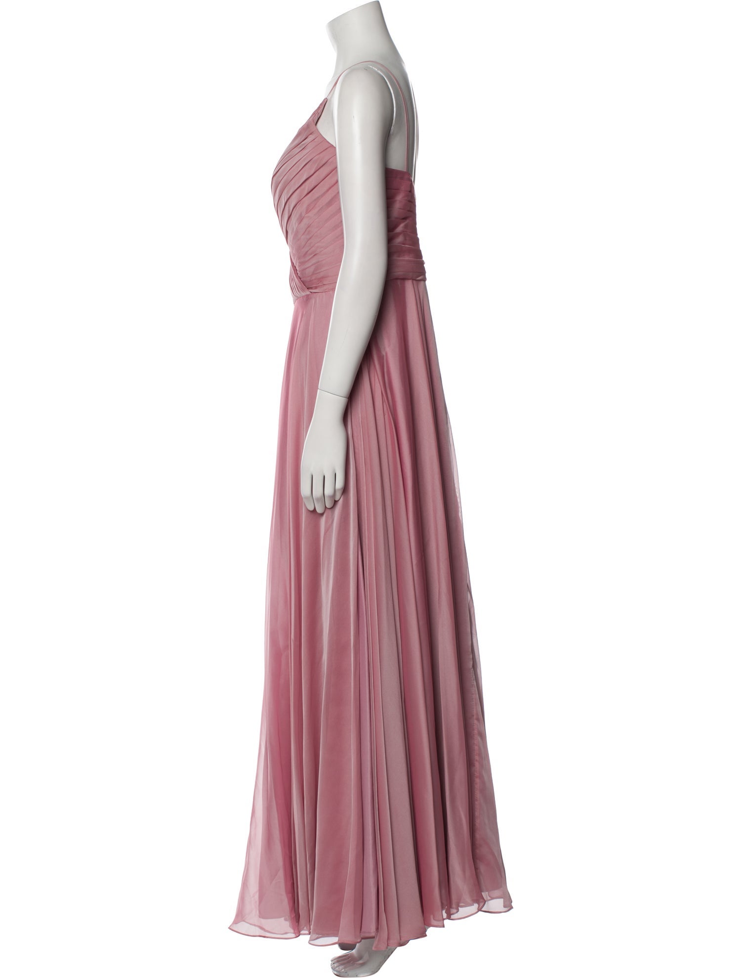 La Femme Linen Long Dress