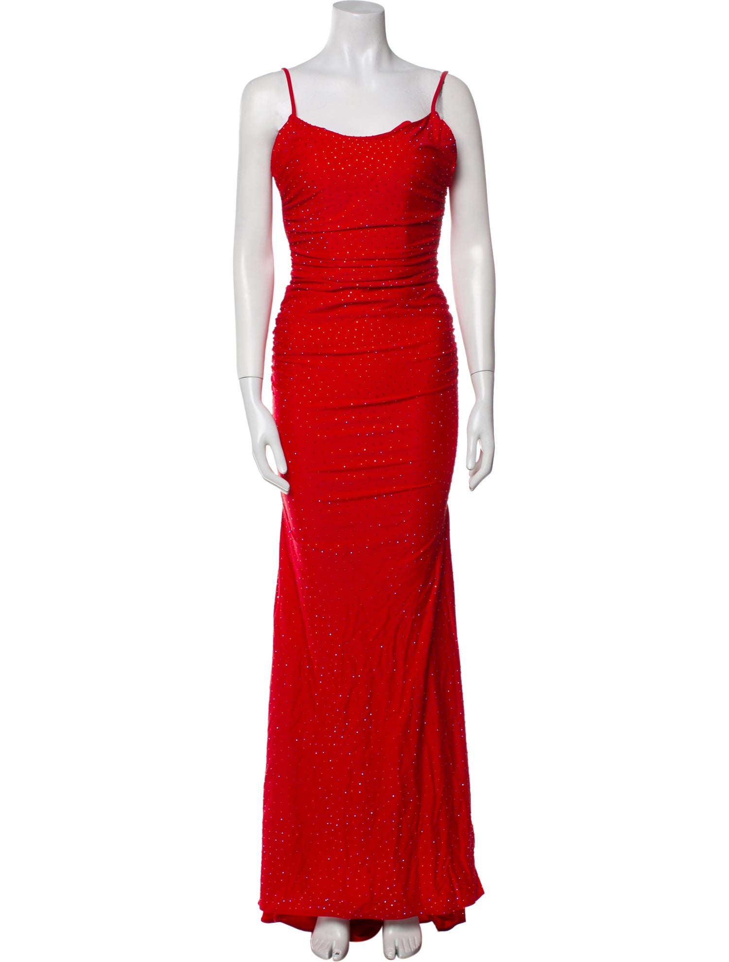 La Femme Linen Long Dress