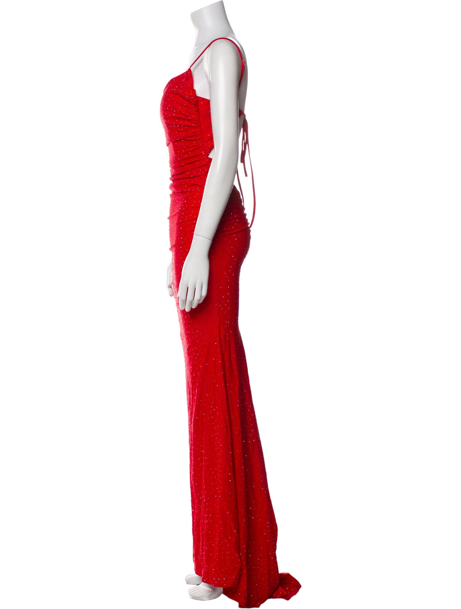 La Femme Linen Long Dress