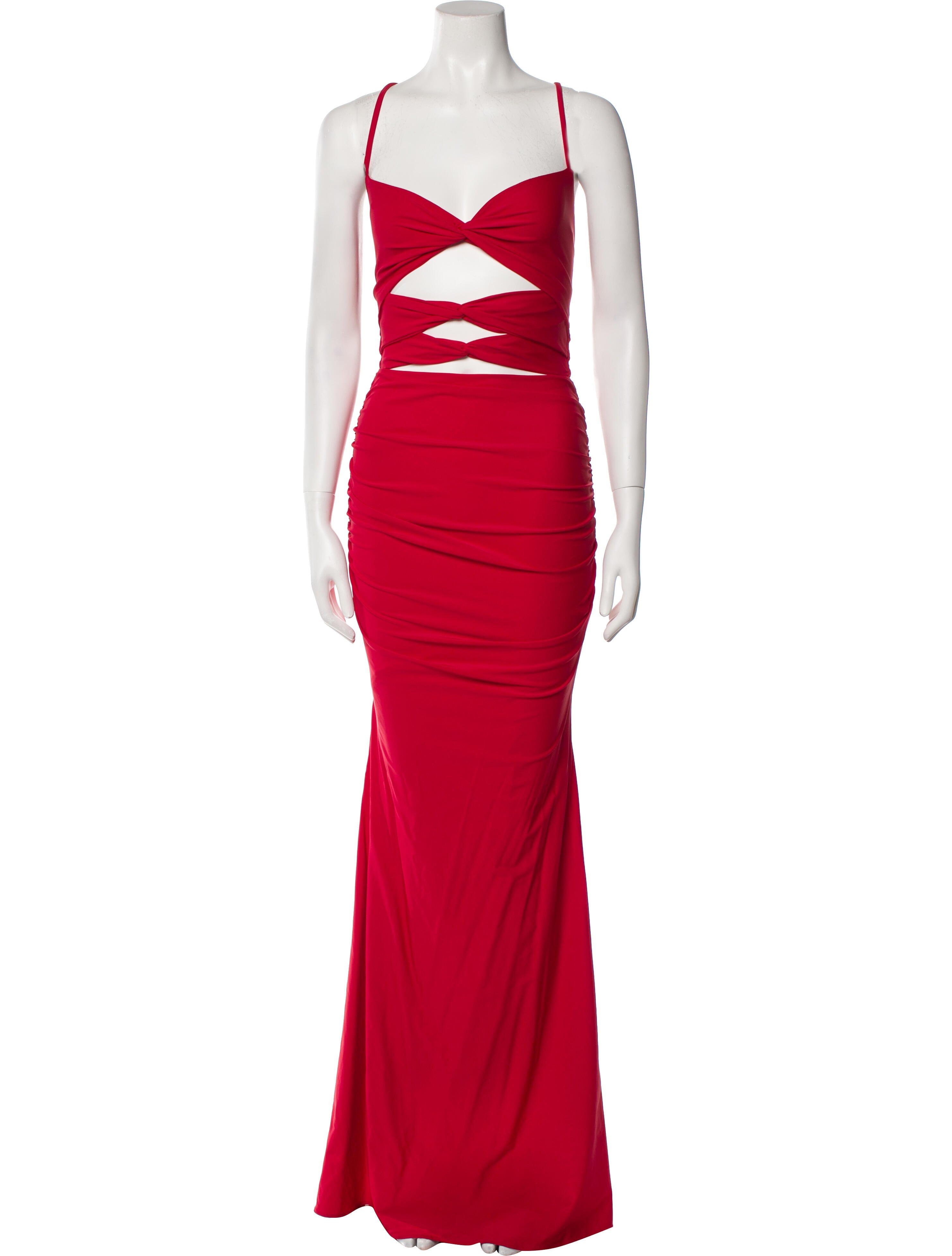 La Femme Linen Long Dress