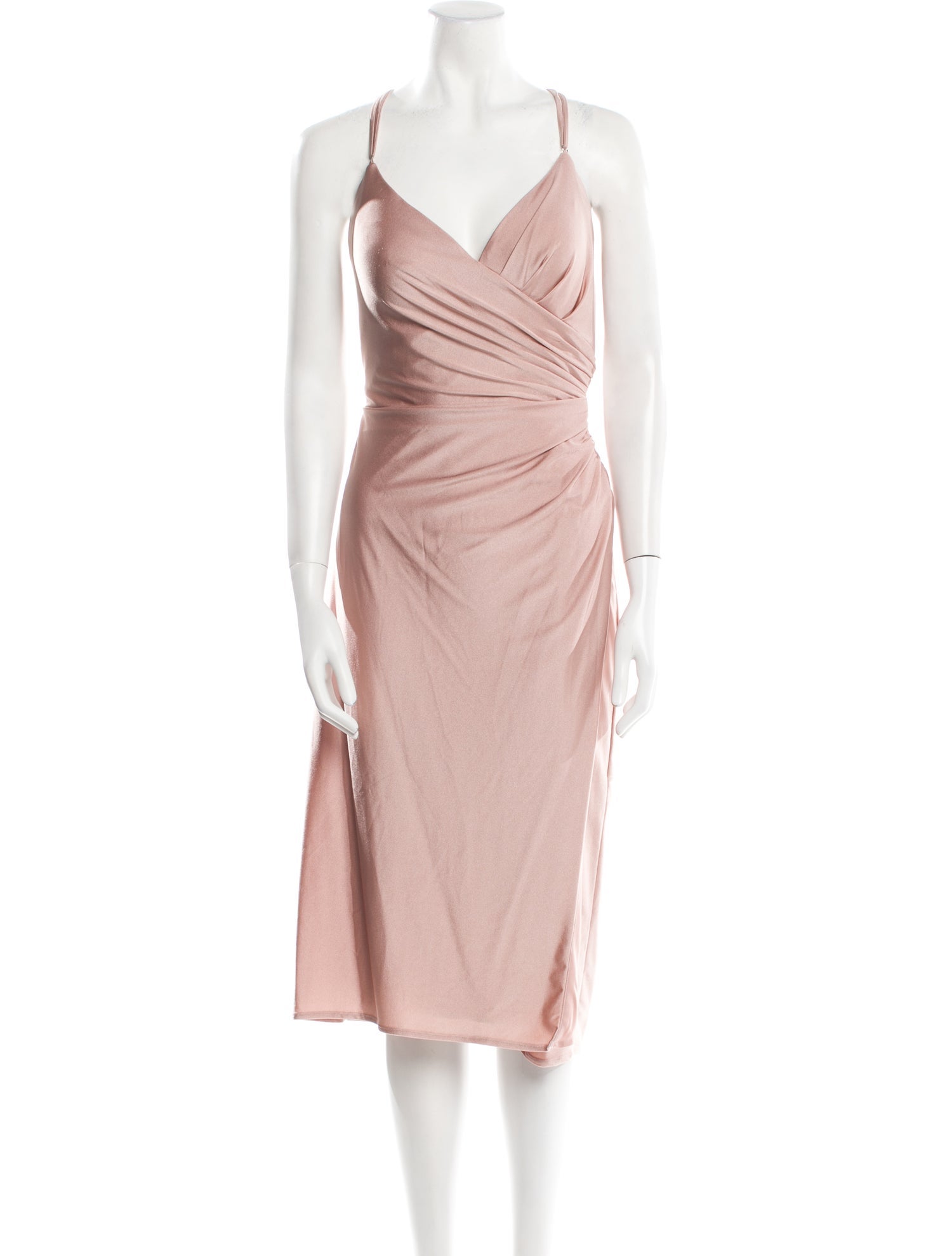 La Femme Linen Knee-Length Dress w/ Tags