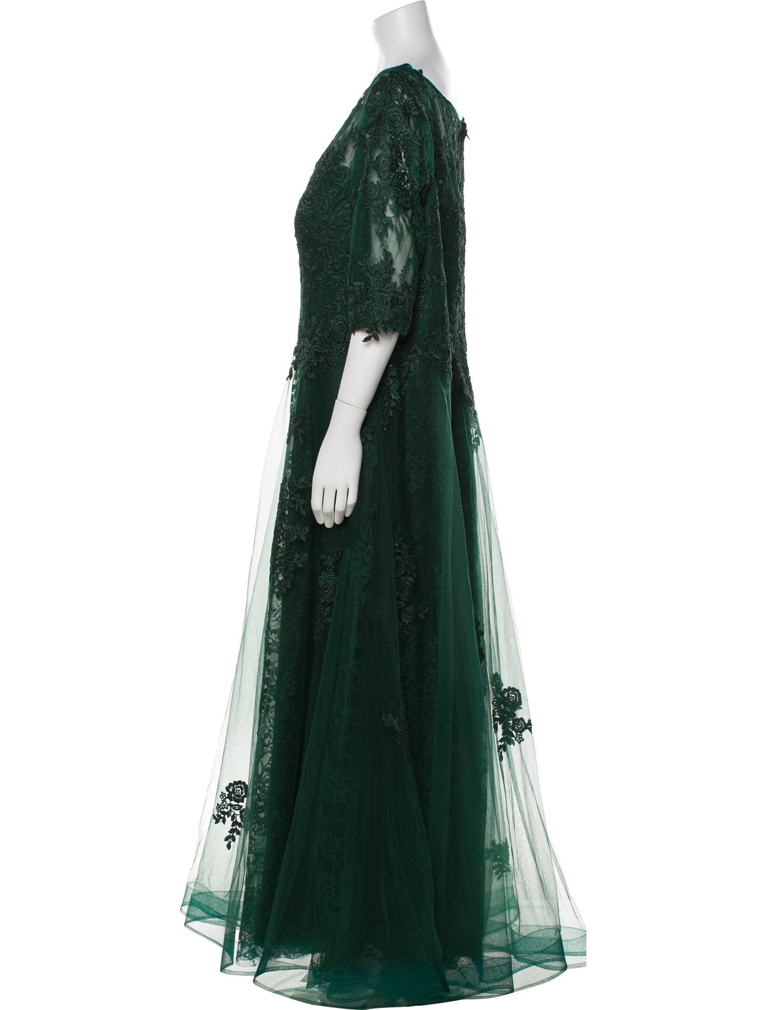 La Femme Linen Long Dress