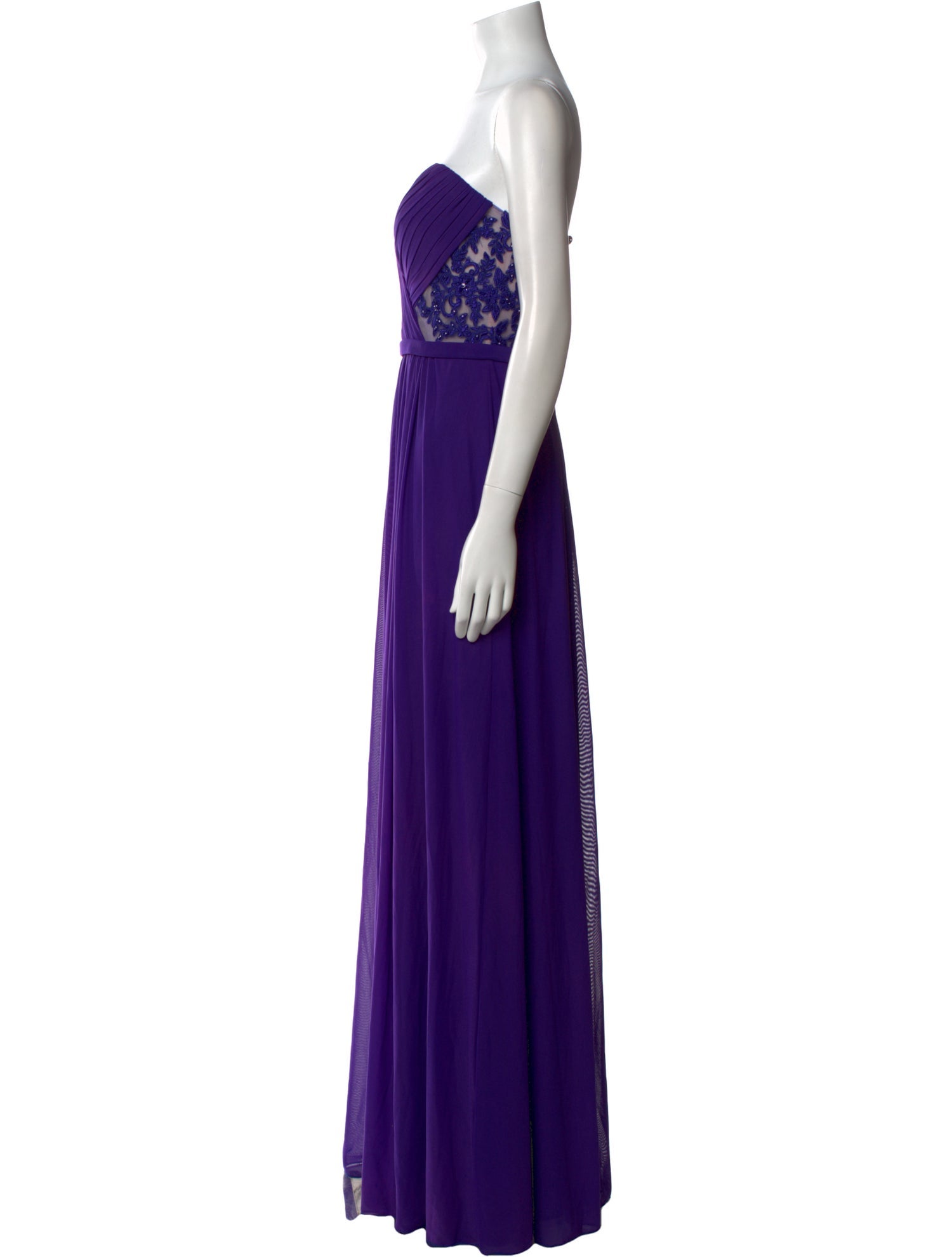 La Femme Linen Long Dress