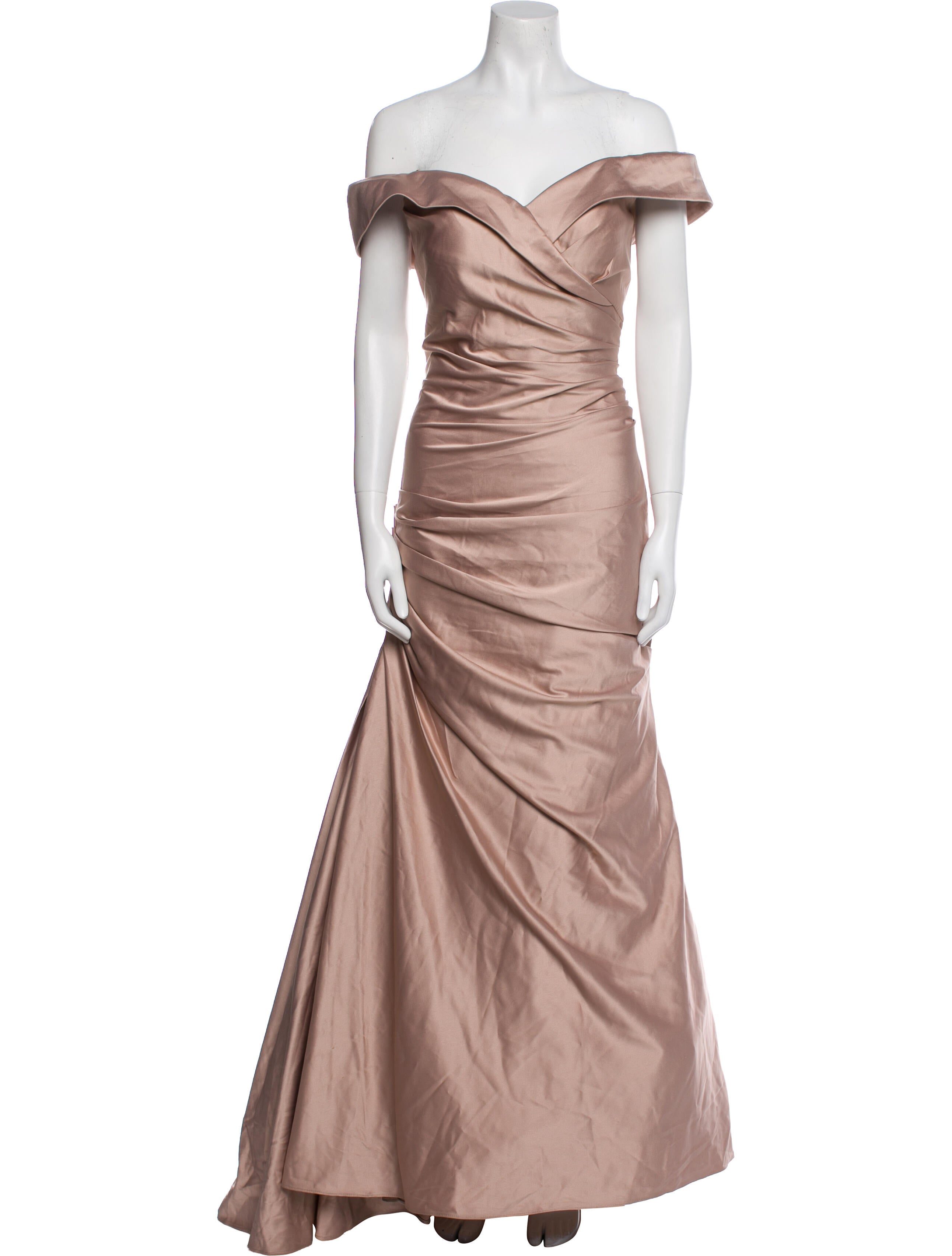 La Femme Linen Long Dress