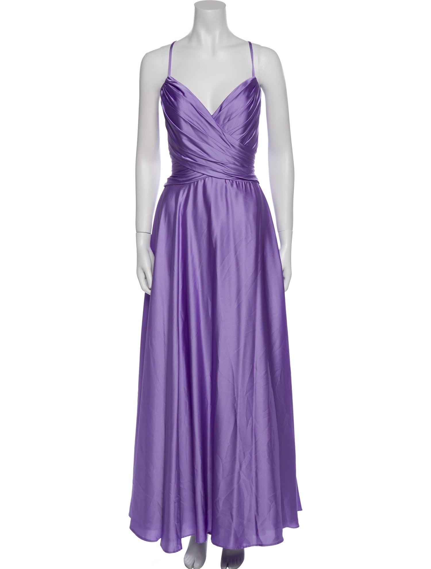 La Femme Linen Long Dress