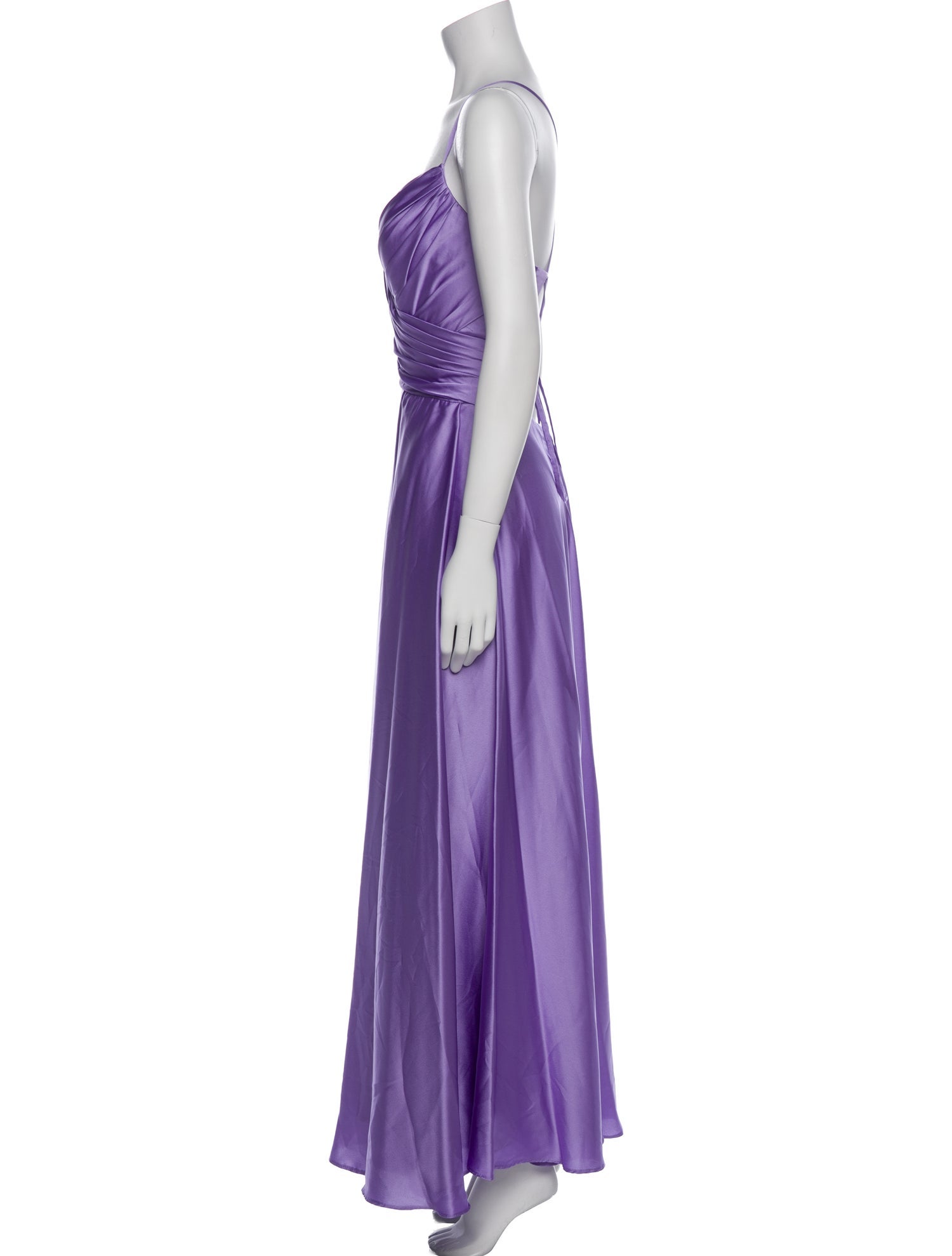 La Femme Linen Long Dress