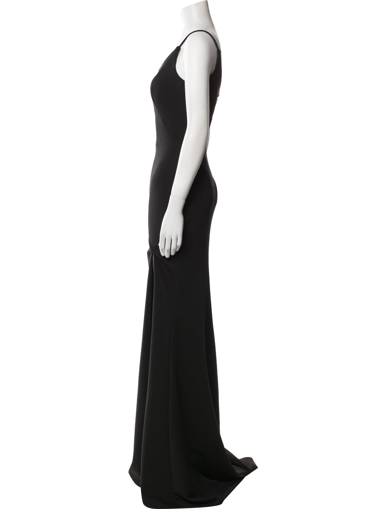 La Femme One-Shoulder Long Dress