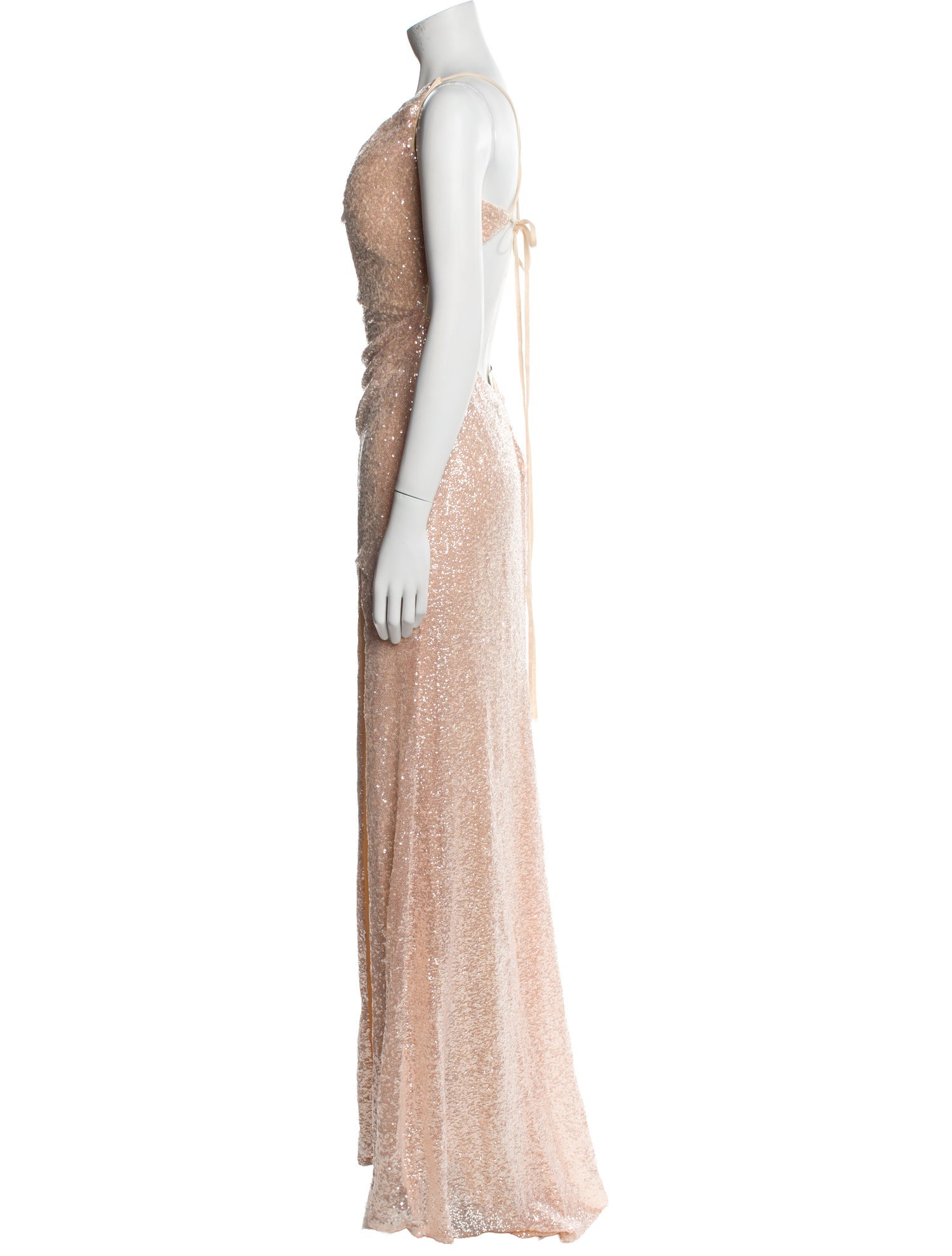 La Femme Linen Long Dress w/ Tags